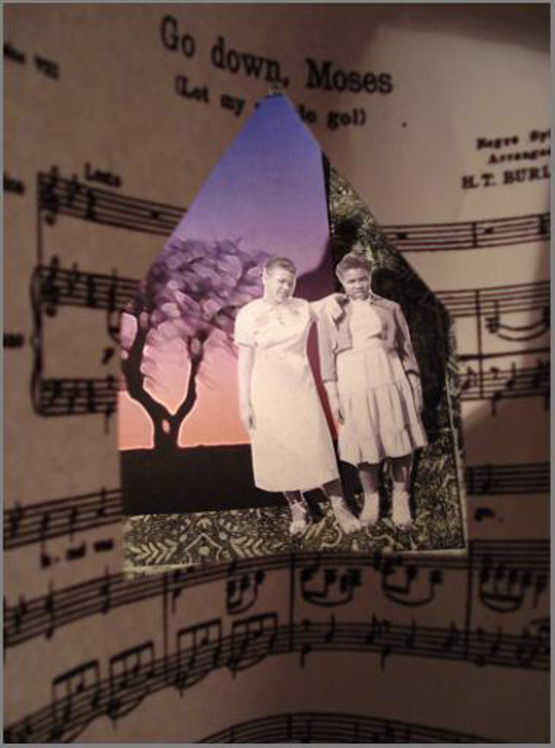 Kesha Bruce, Sweet Sisters #1, 12"x9", archival pigment print on paper