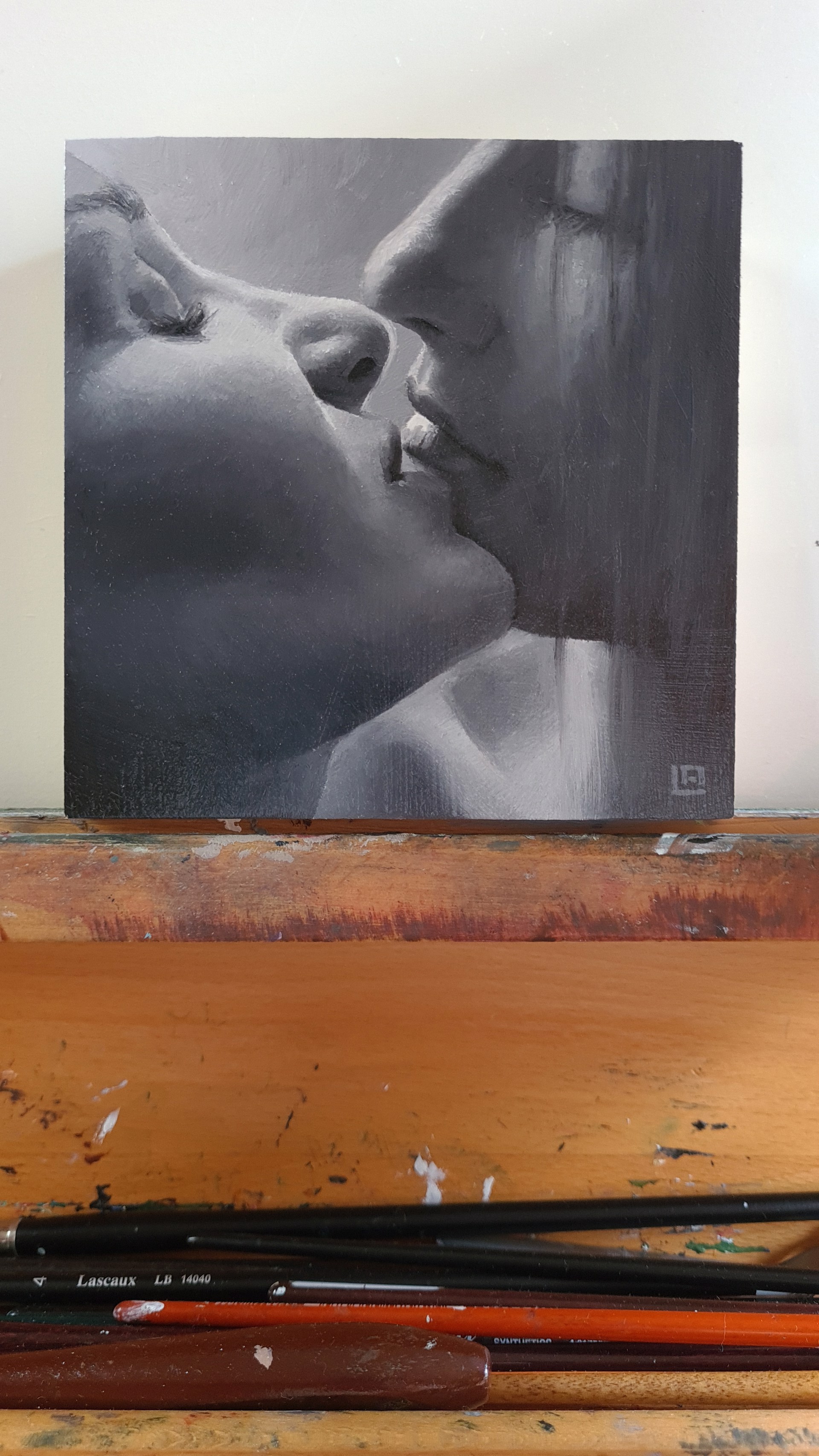 The Kiss #8 by Linda Delahaye