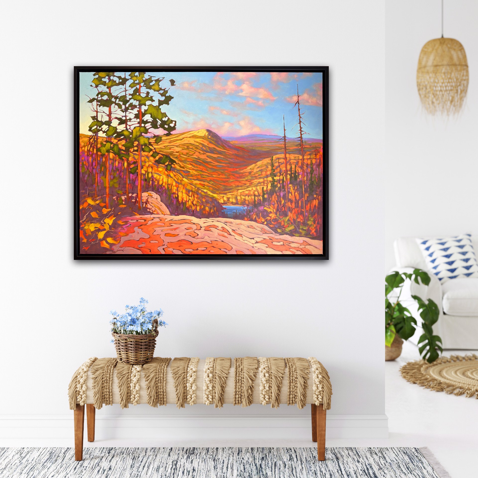 Autumn Hills by John Lennard