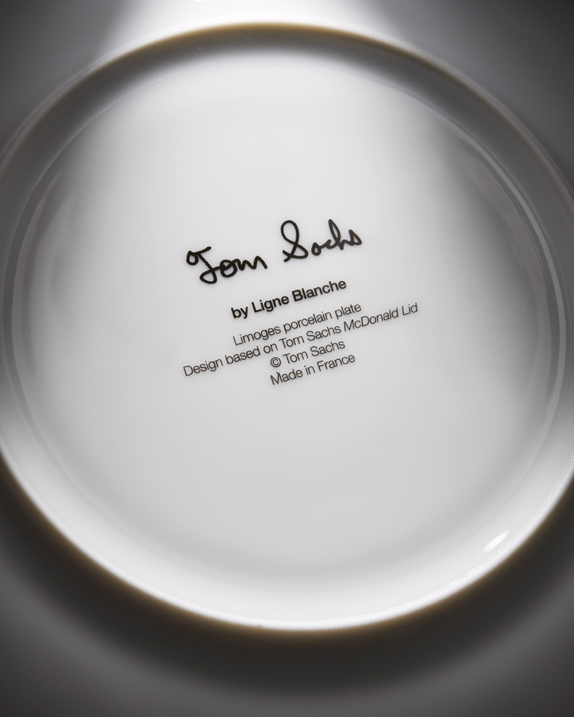 Top Mug Plate | Tom Sachs by Tom Sachs