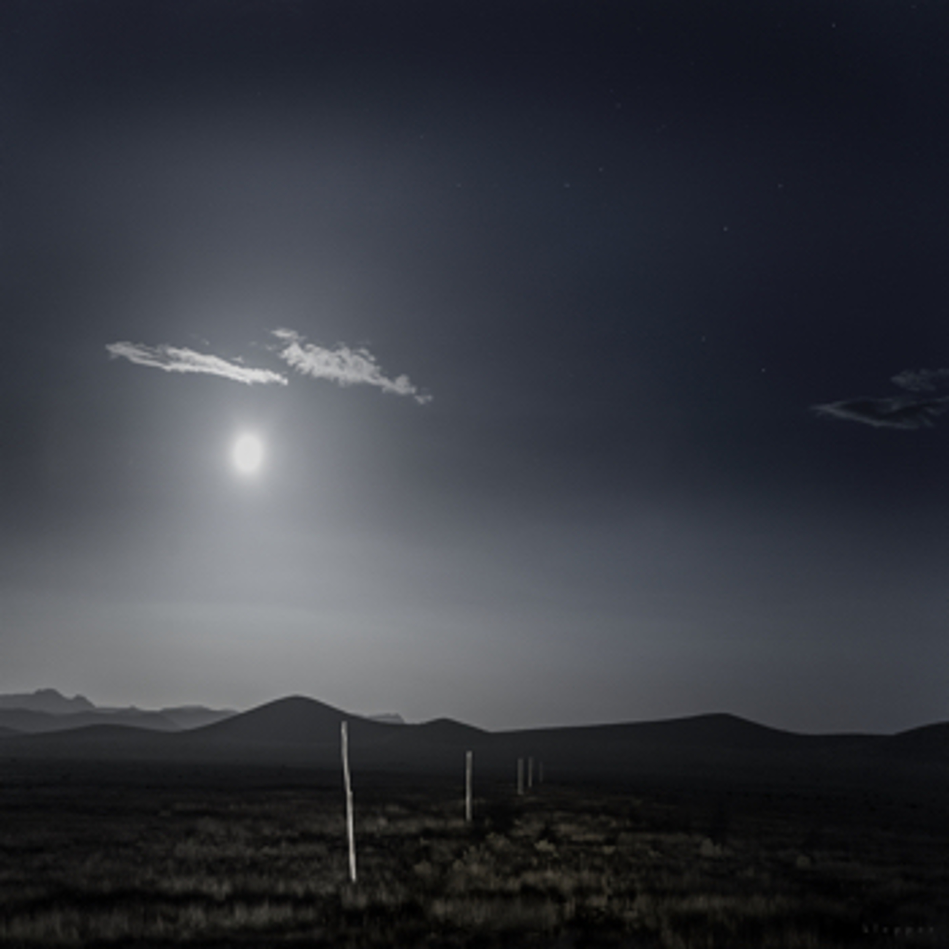 Skew Moon by E. Dan Klepper