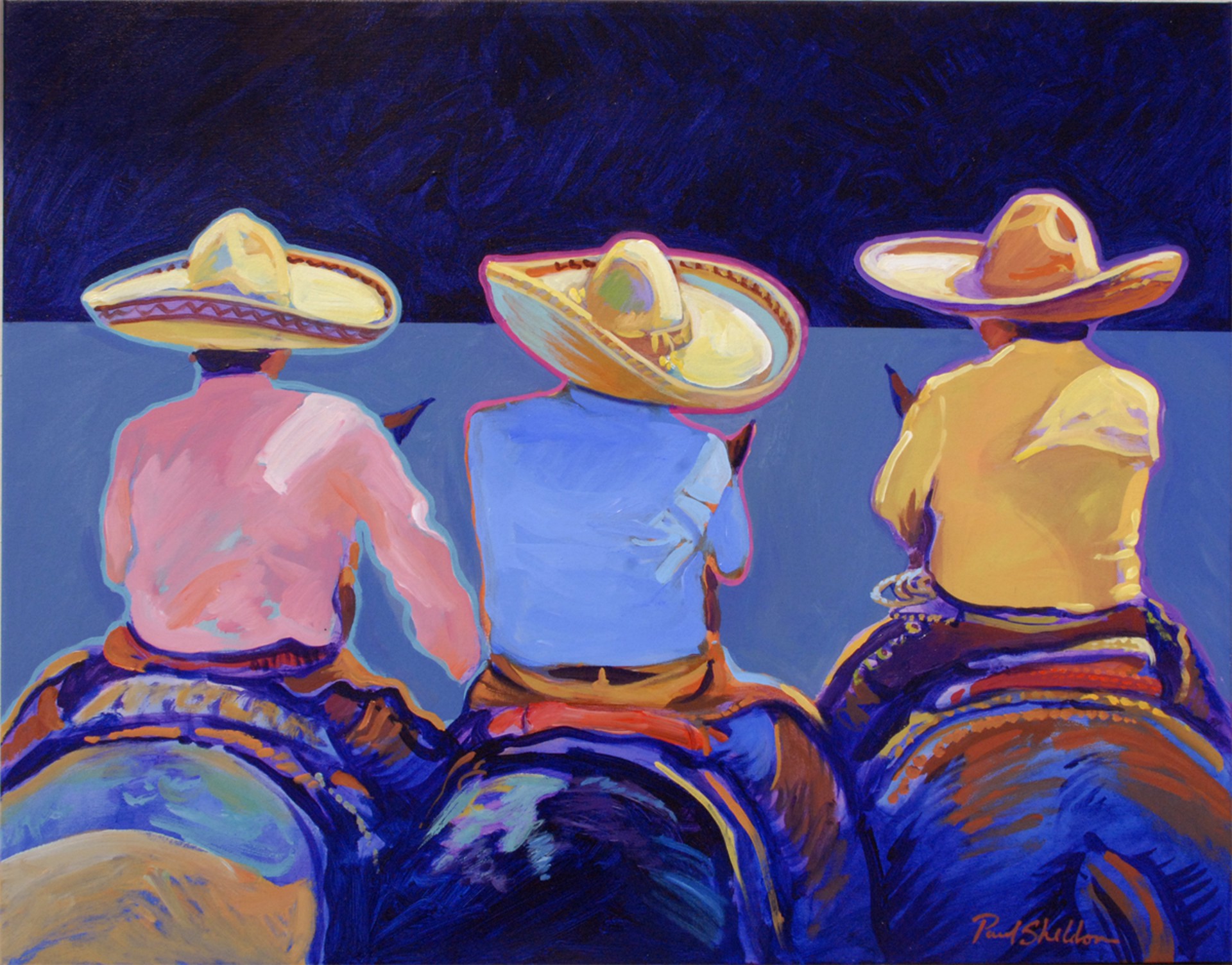 Tres Sombreros by Paul Sheldon