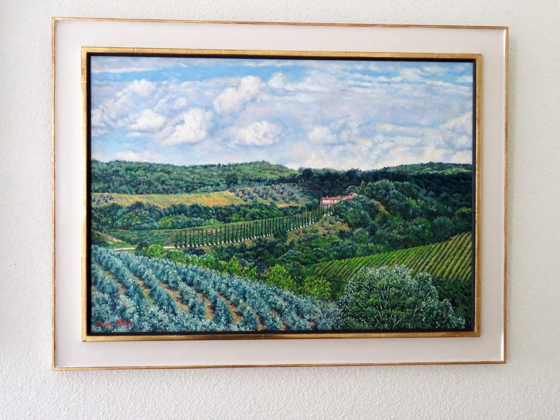 Val Cortese/Tuscan Summer by Yvonne Melchers
