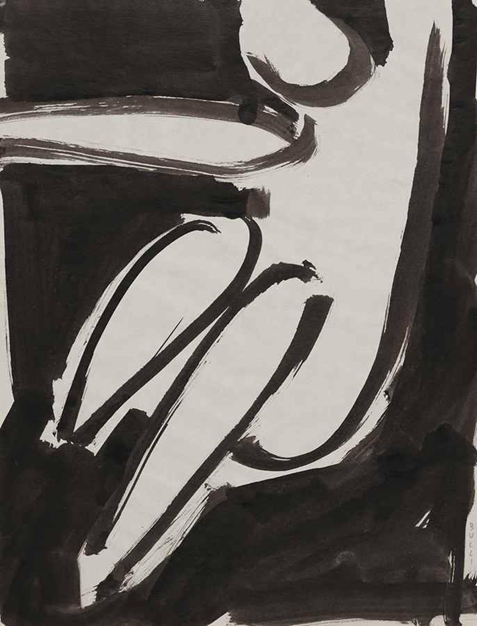 Untitled (Seated Figure, 1950's) by Andrew Bucci