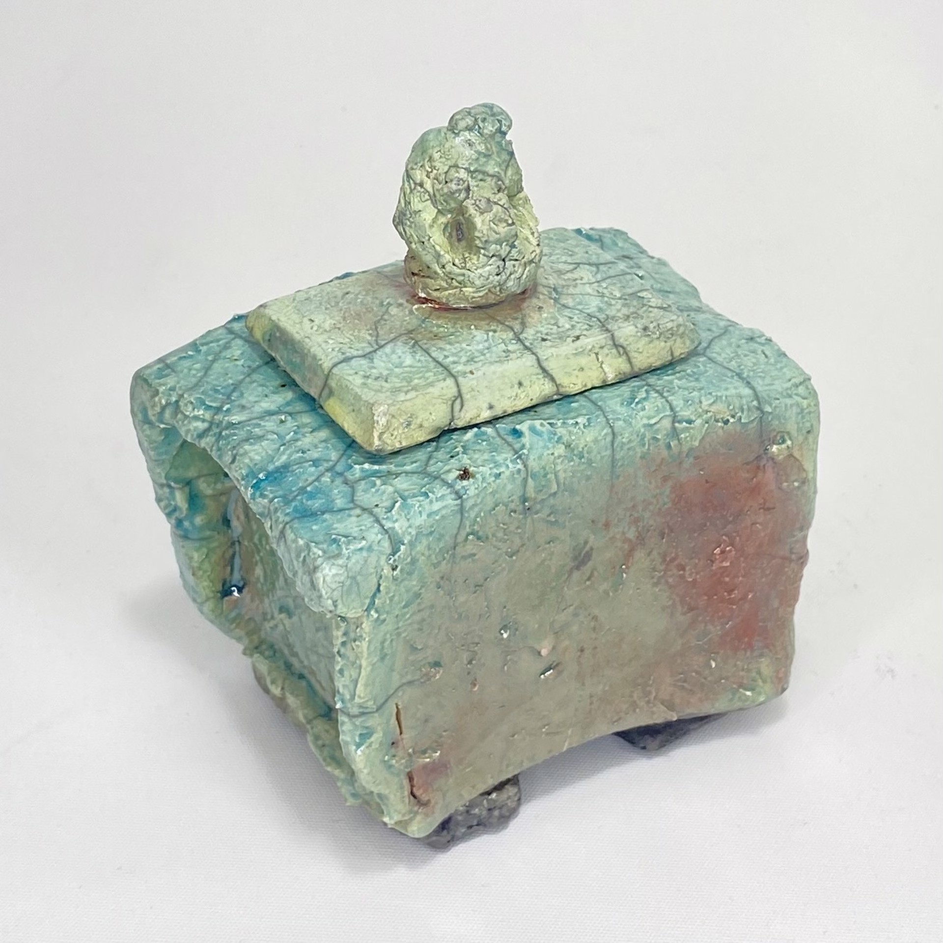 Turquoise Box II by Wally Asselberghs