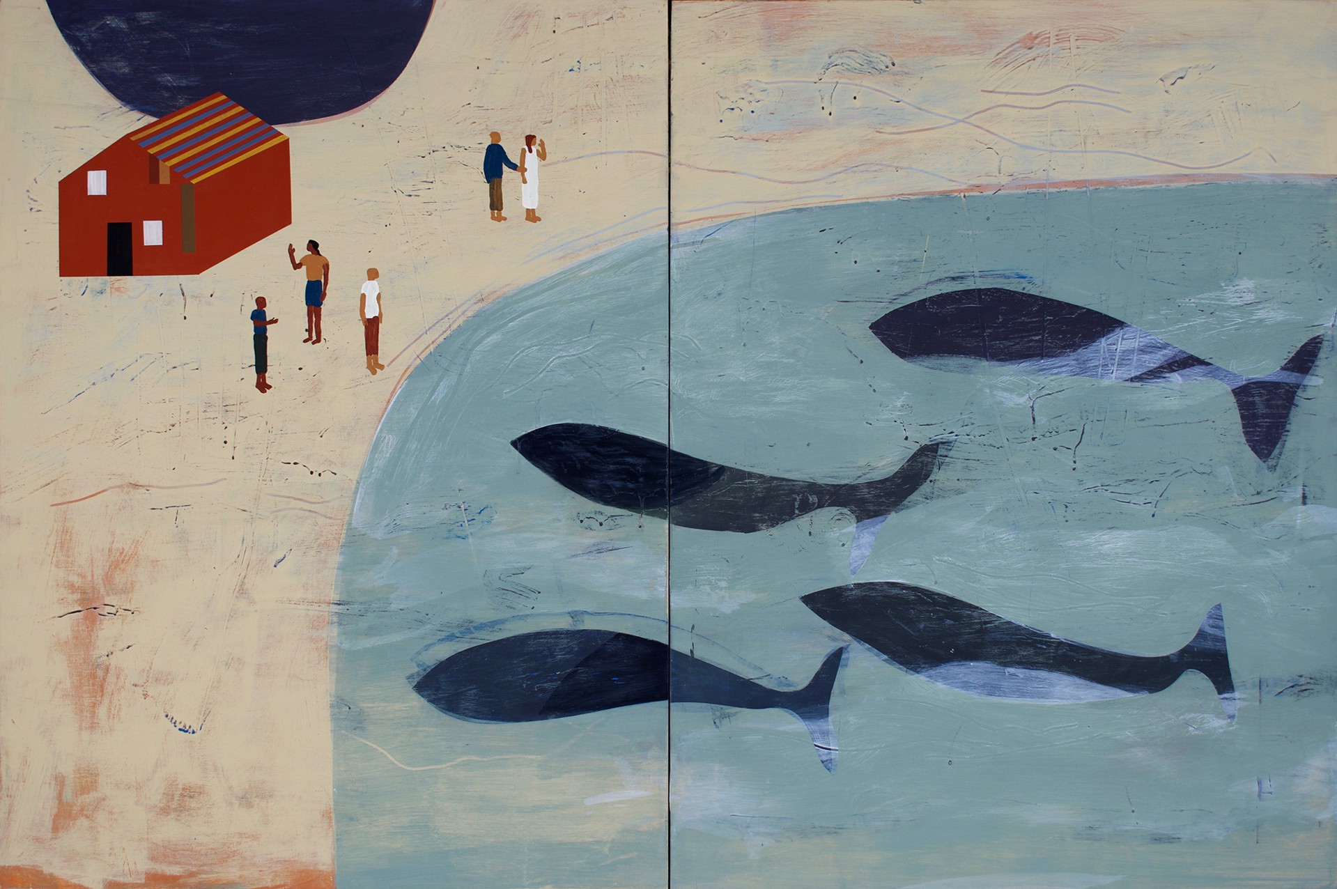 Visitors by Martin Webb
