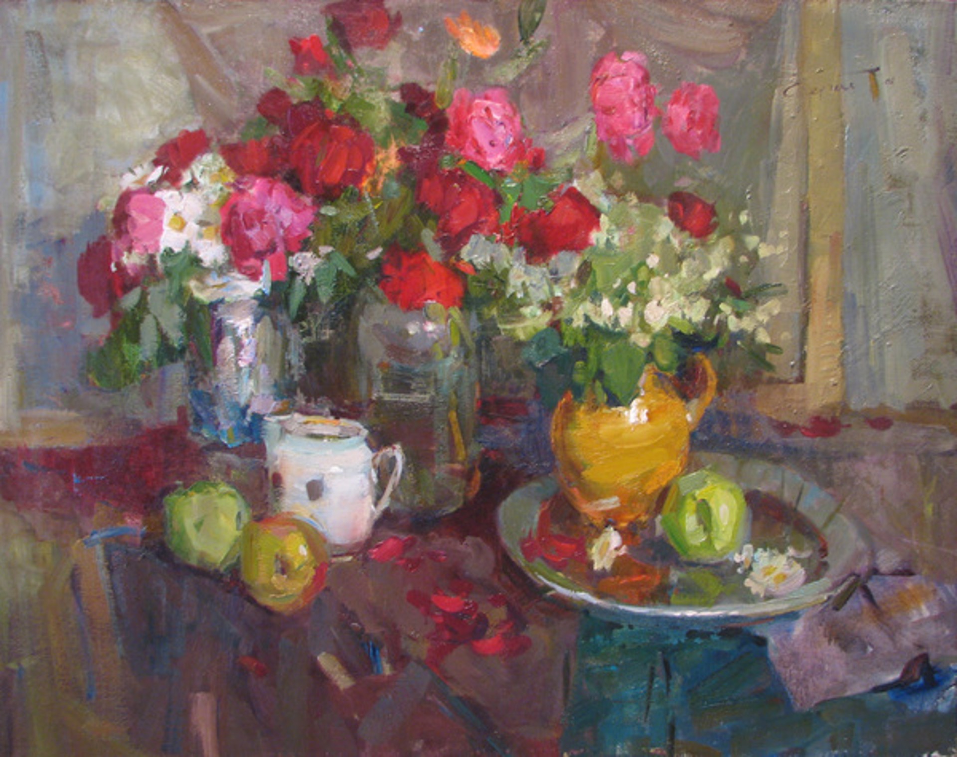 Flowers From Mother's Garden by Sergei Kovalenko