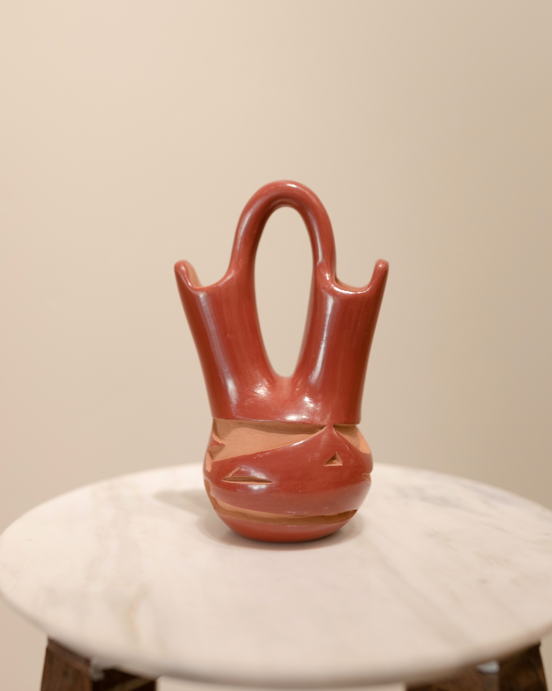 Red Wedding Vase #4 by Richard Hendricks