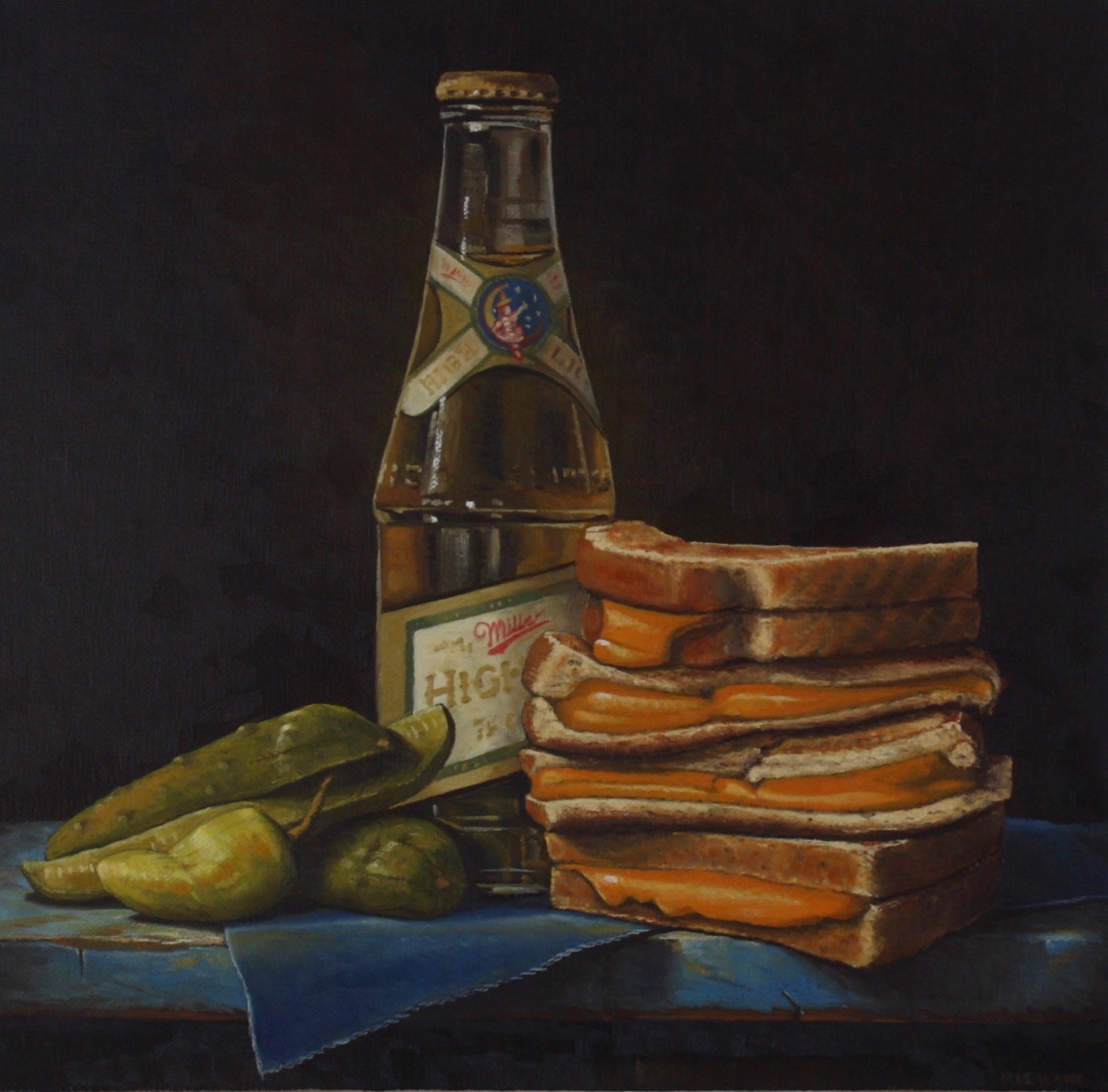 Grilled Cheese High Life by Hickory Mertsching