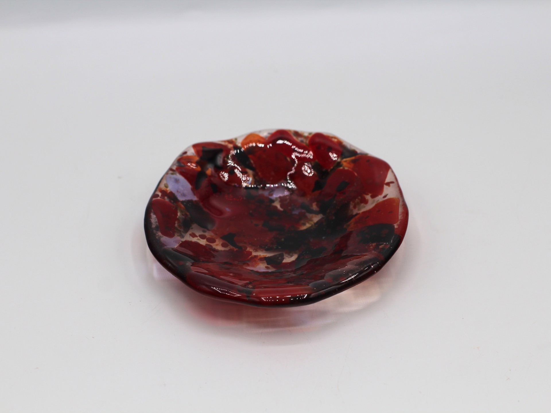 Garnet Dish by Lois Keister
