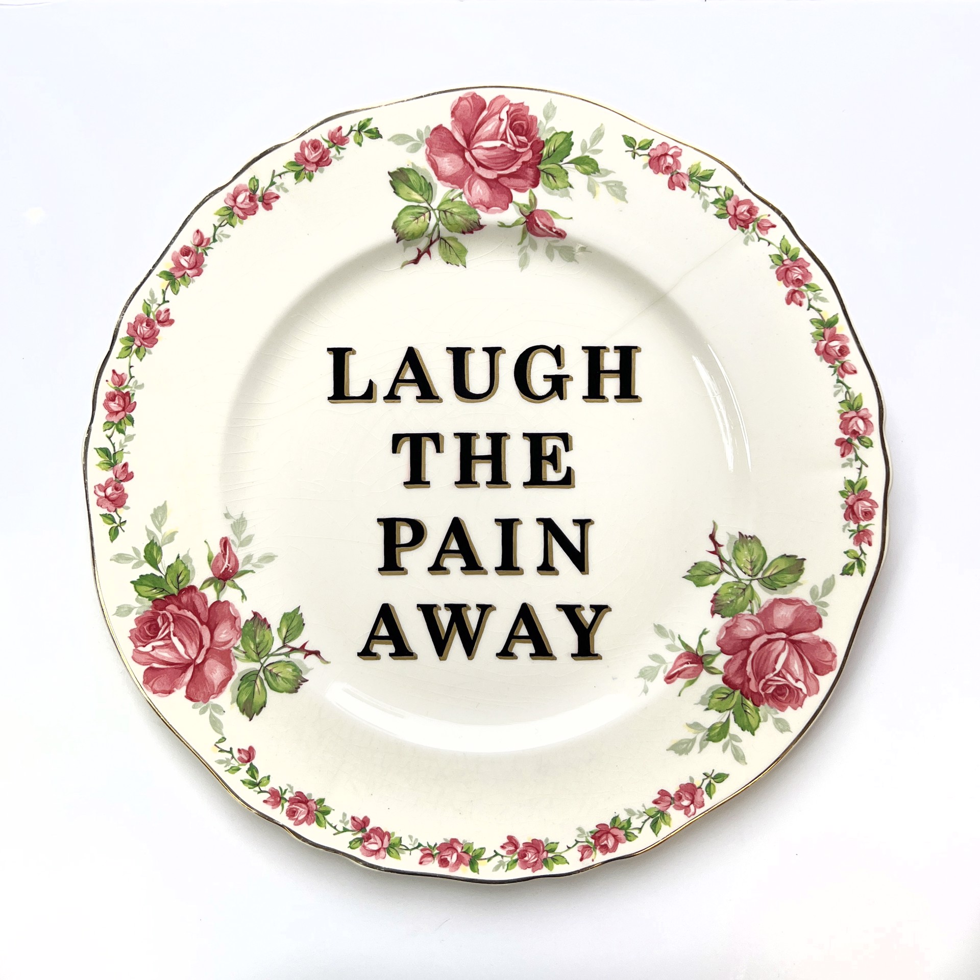 Laugh the pain away by Marie-Claude Marquis