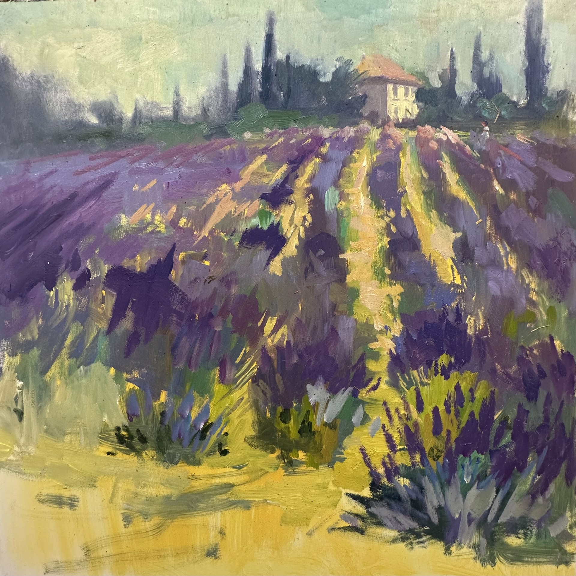 Lavender Path by Linda Richichi