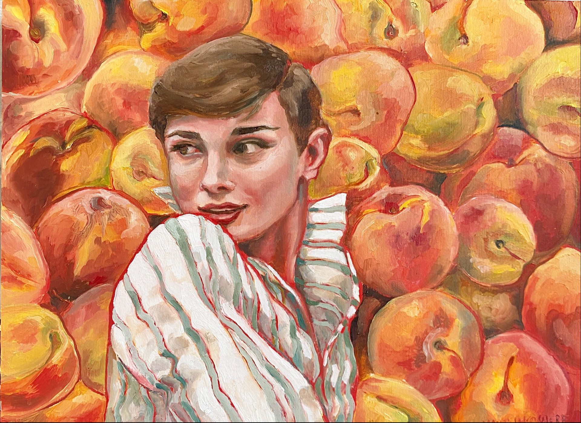 You’re a Peach, Audrey by Mary Lekoshere