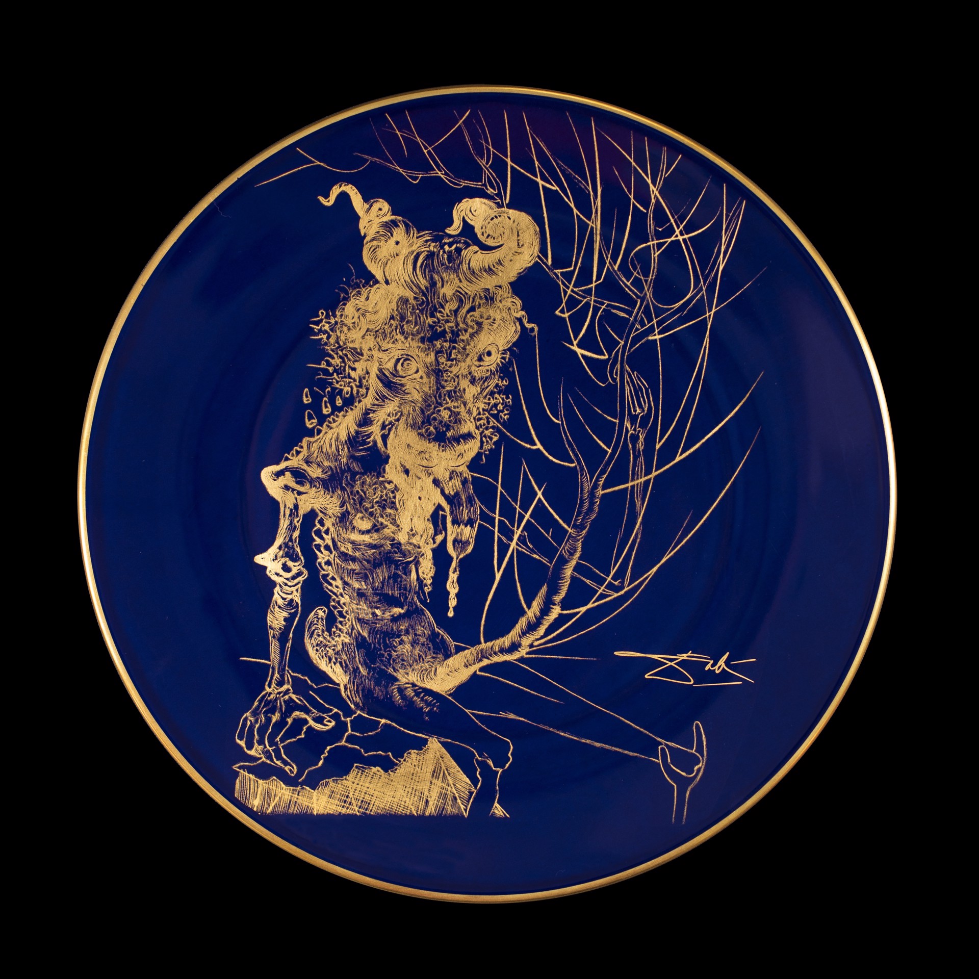Golden Veal by Salvador Dali