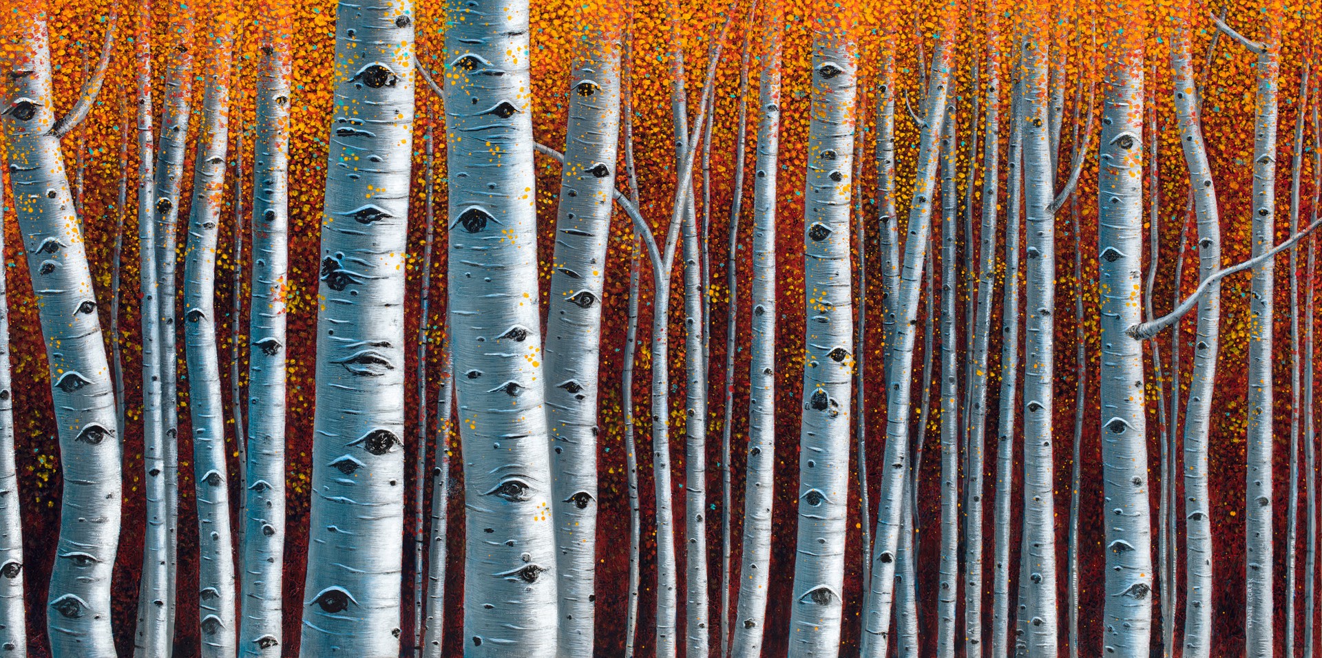 The Woods in Autumn by Thane Gorek