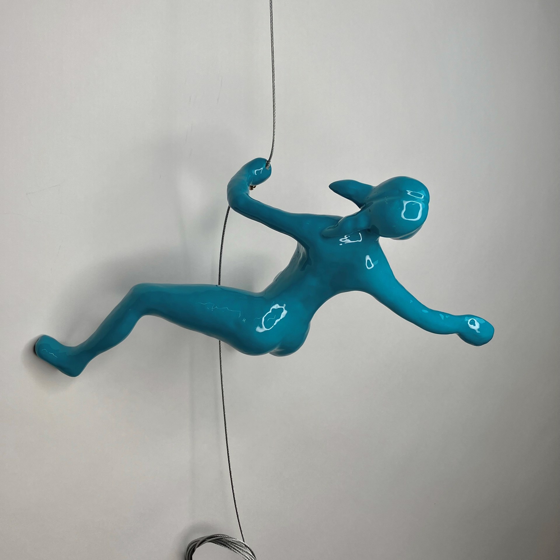Female Climber 14-N ~ Position 14 in color Teal by Ancizar Marin