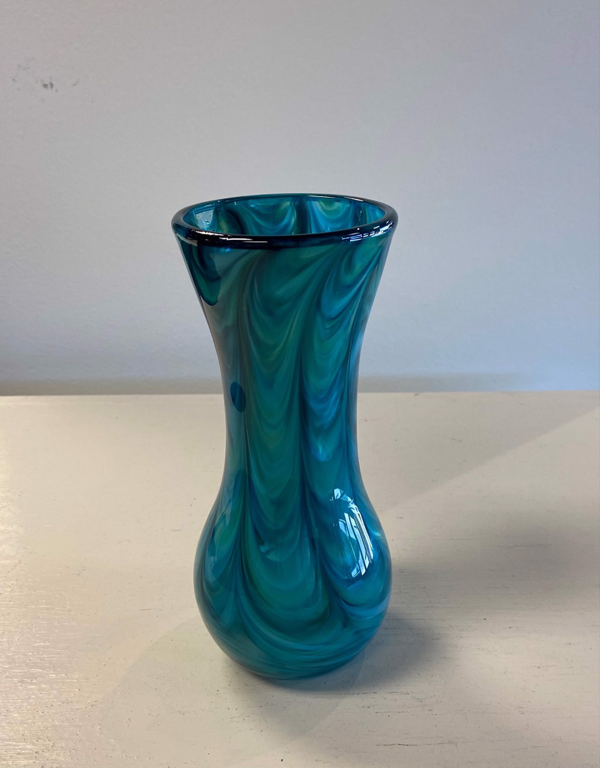 Painted Lady Serenity by AlBo Glass