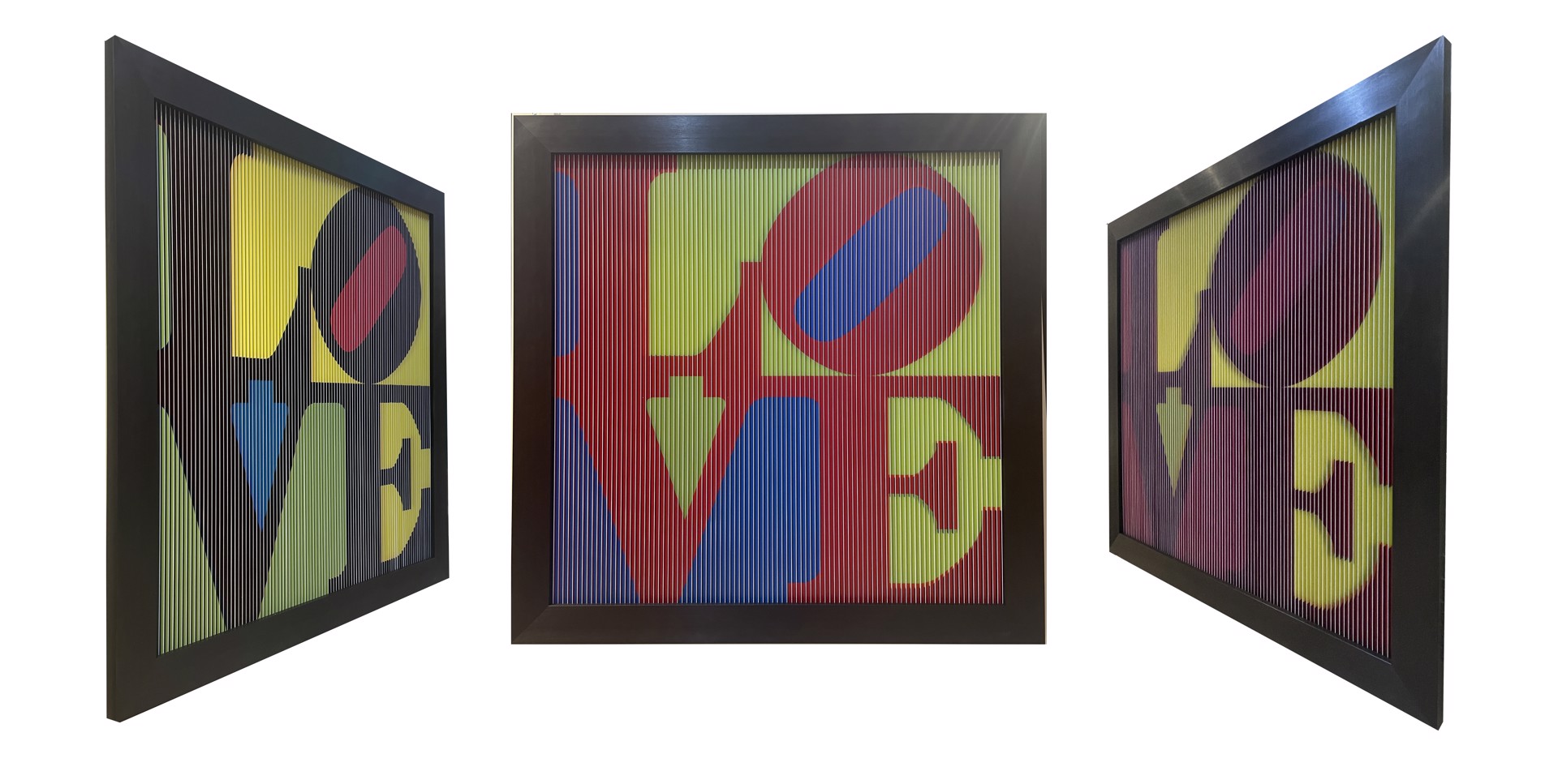 "LOVE" by Lenticular Prints by Efi Mashiah
