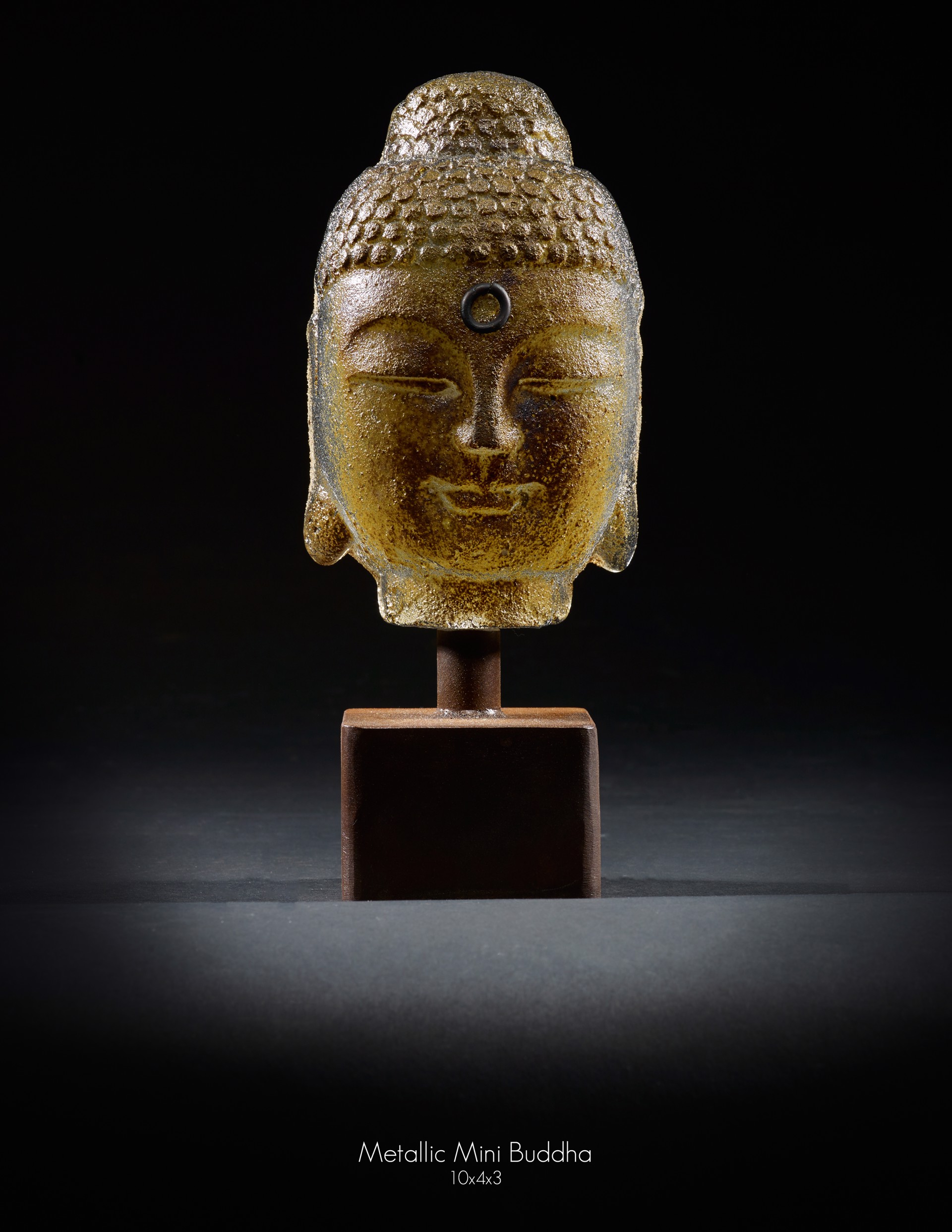 Mini Buddha Metallic by Marlene Rose (b. 1967)