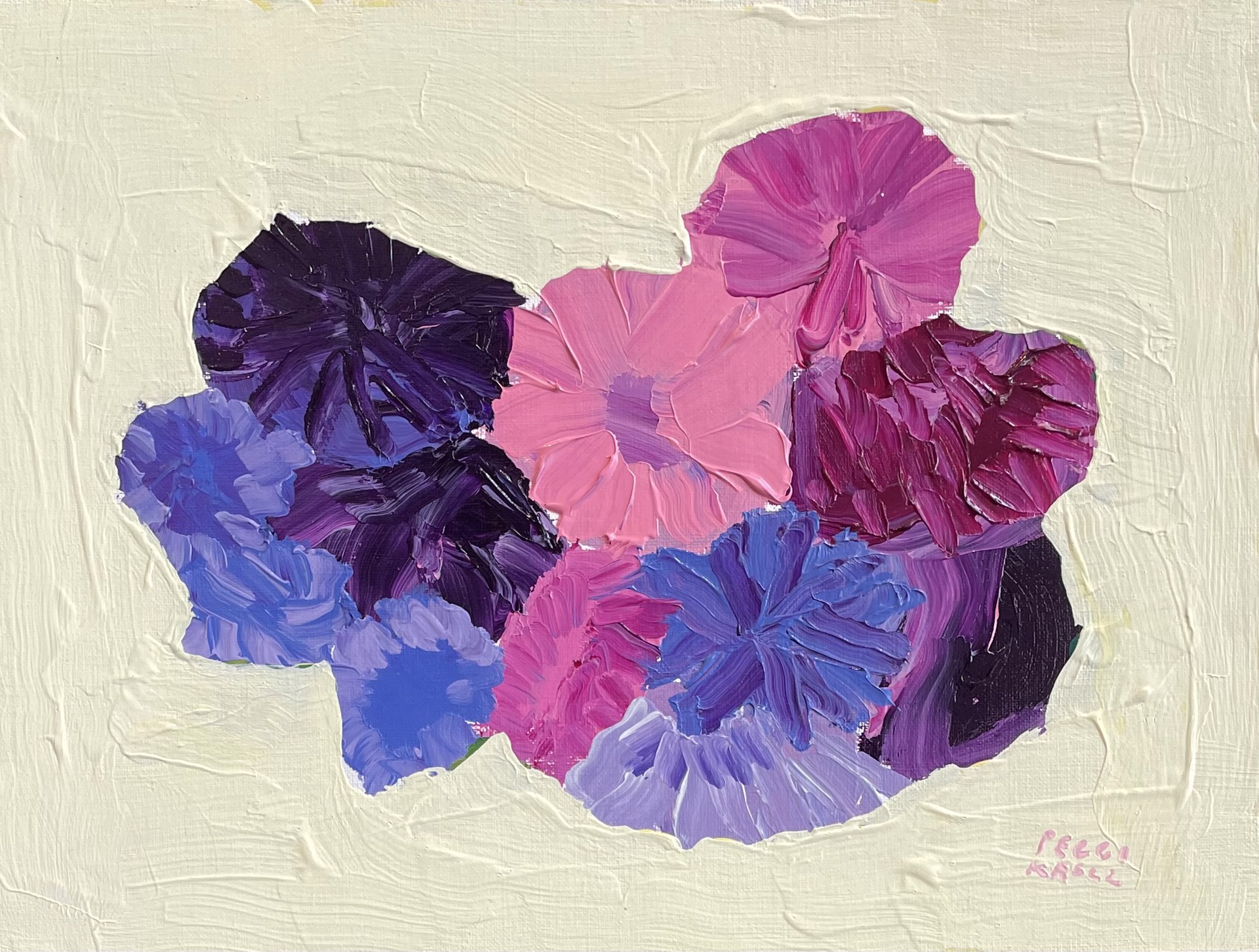 Asters by Peggi Kroll-Roberts