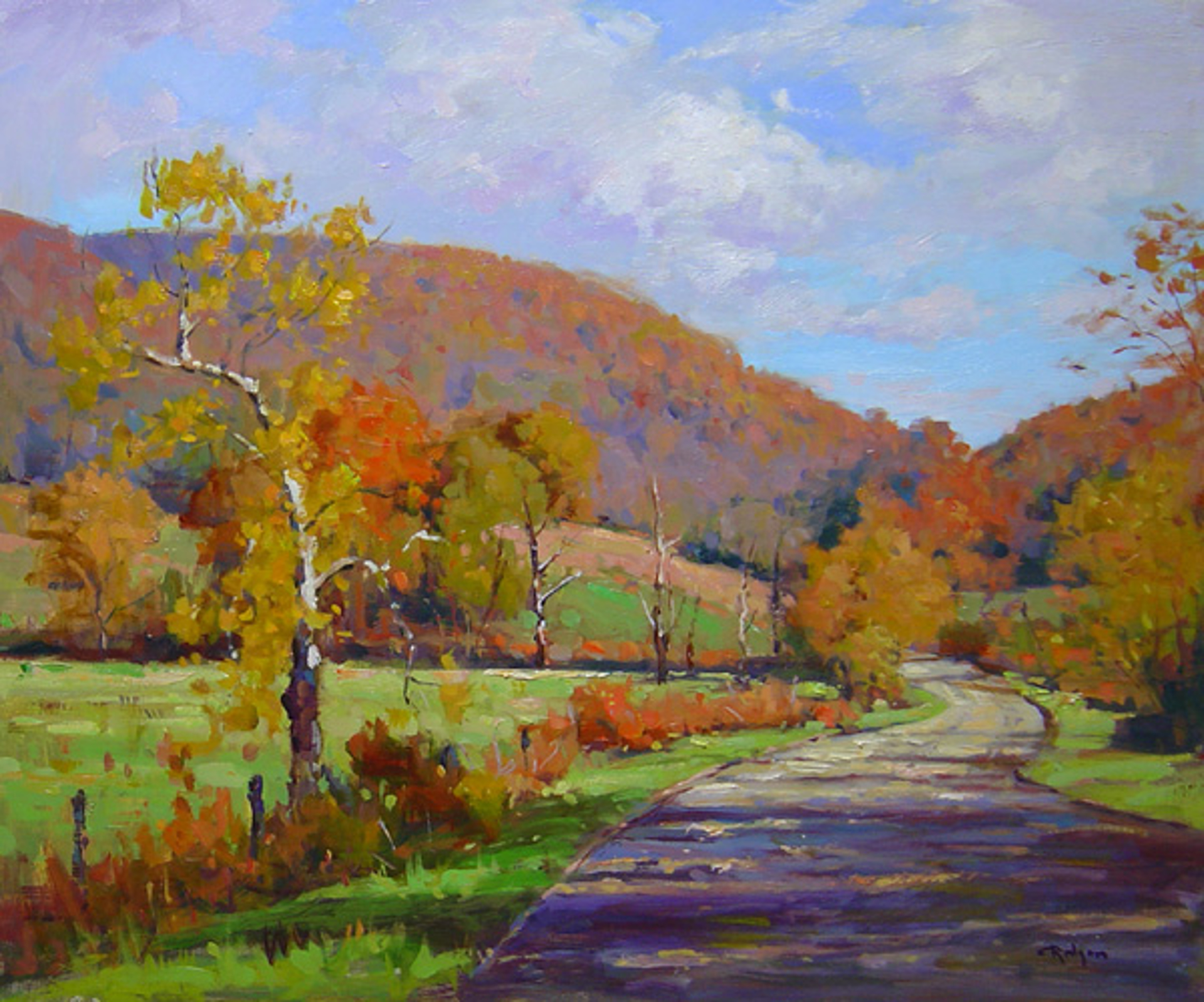 End of Autumn, Shenandoah by Jim Rodgers