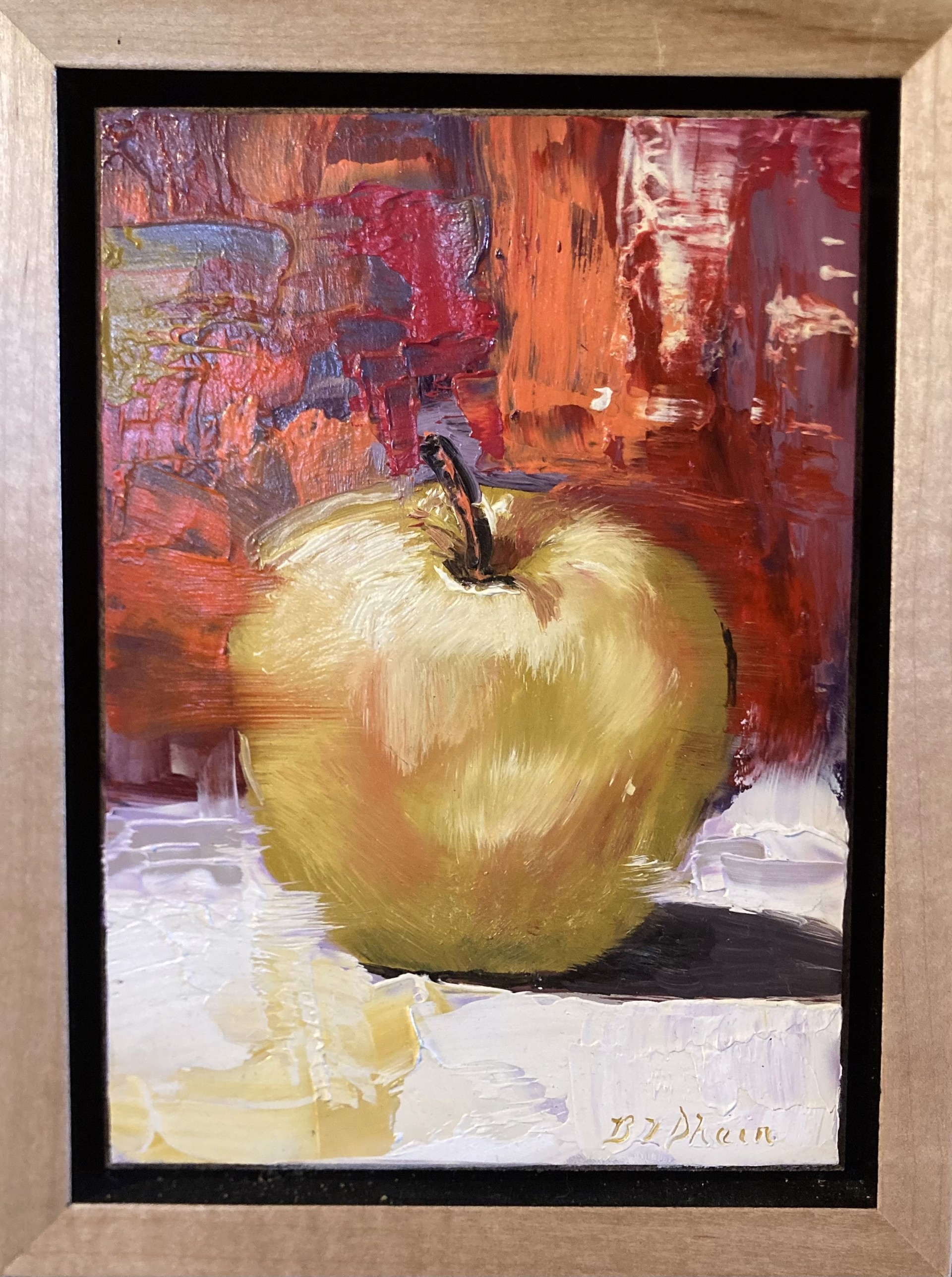 Yellow Apple by Bonnie Dhein
