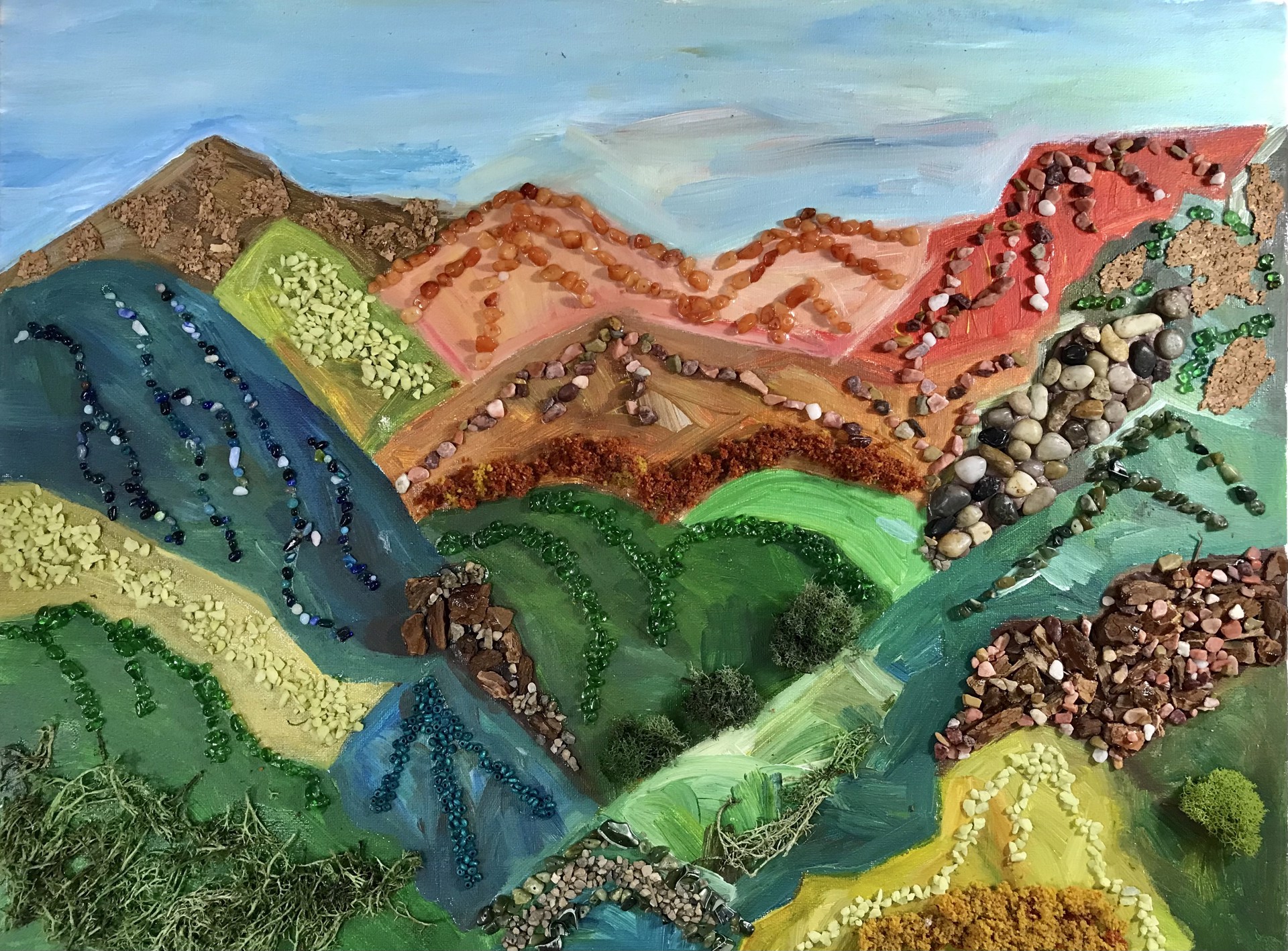 Mountains and Valleys by Robin Joyce Miller