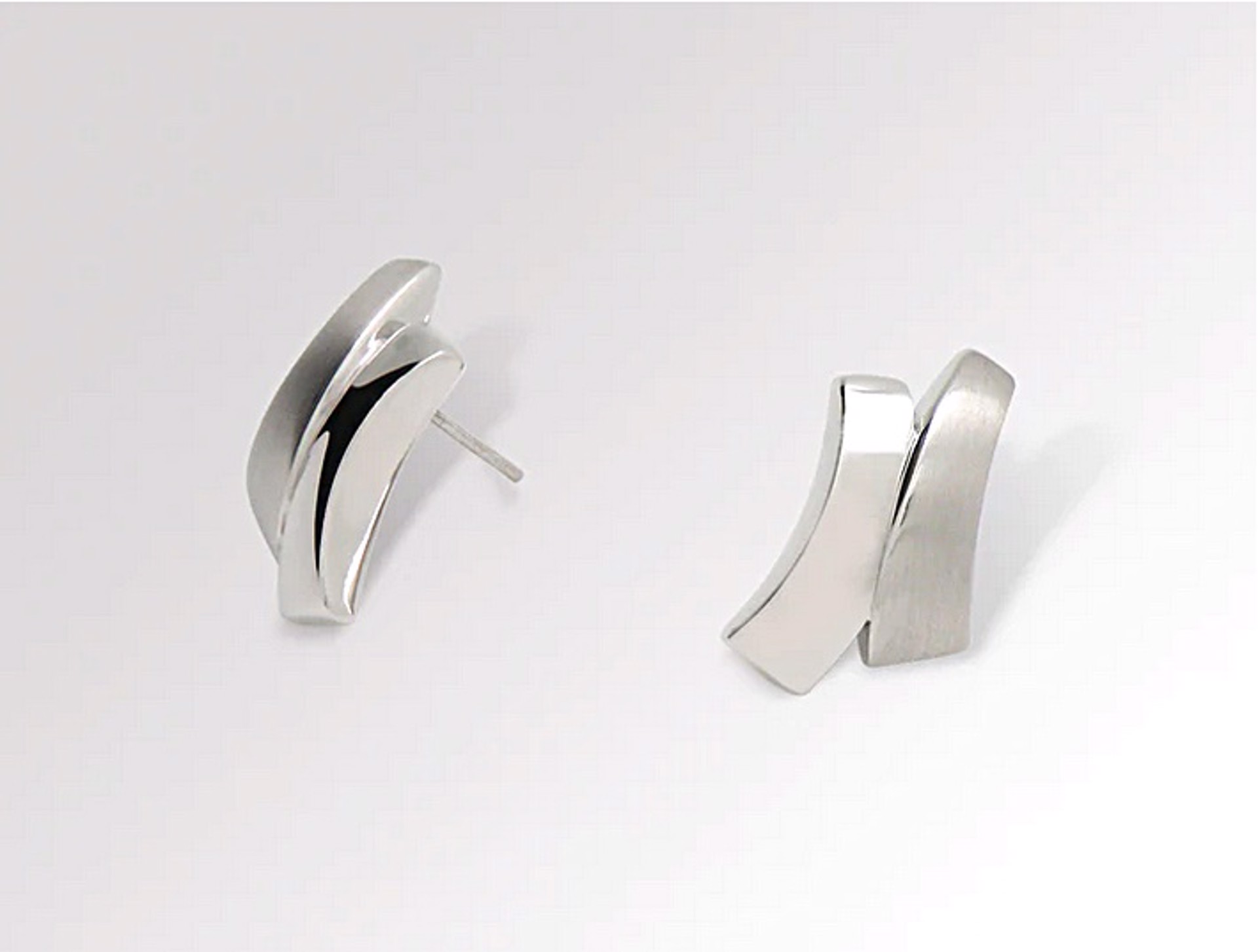 Earrings - Sterling Silver Modern Classic by Joryel Vera