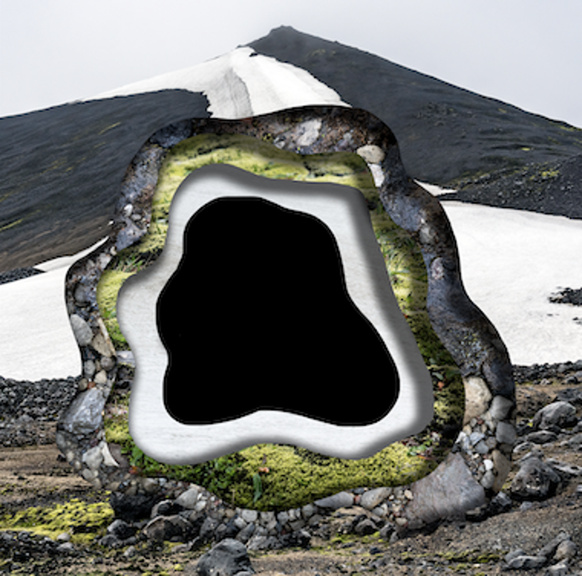 Landform Erosion V by Charlotta Hauksdóttir