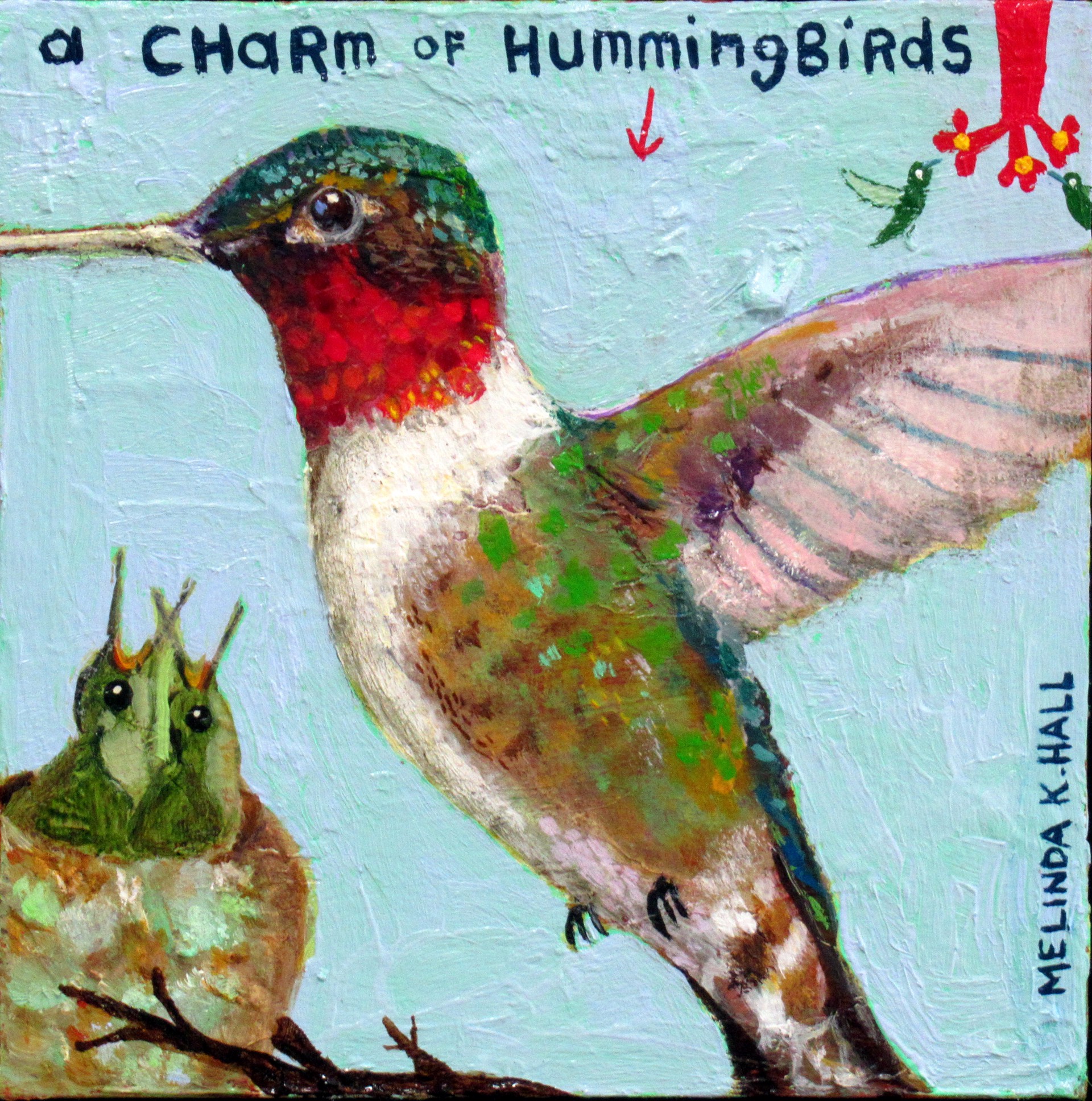 A Charm of Hummingbirds by Melinda K. Hall
