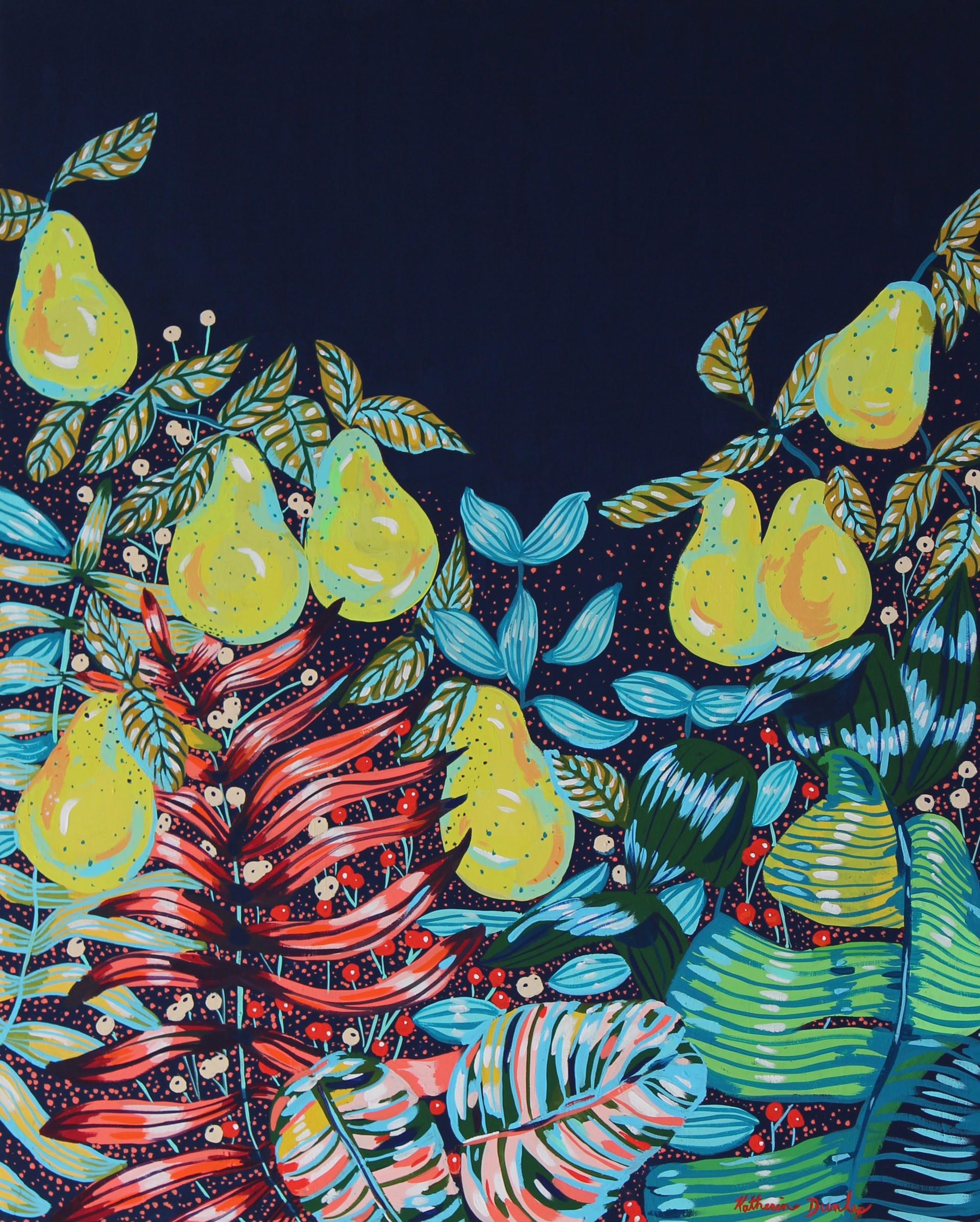 Pears by Katherine Dunlap