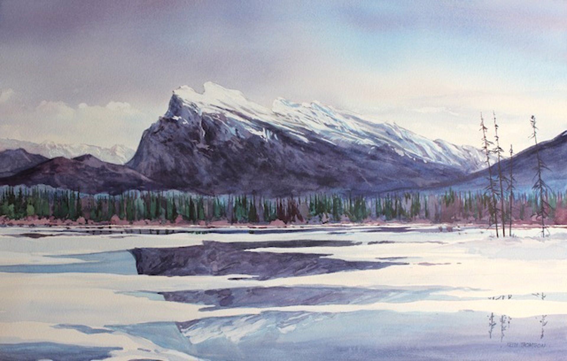Mount Rundle #16 by Keith Thomson