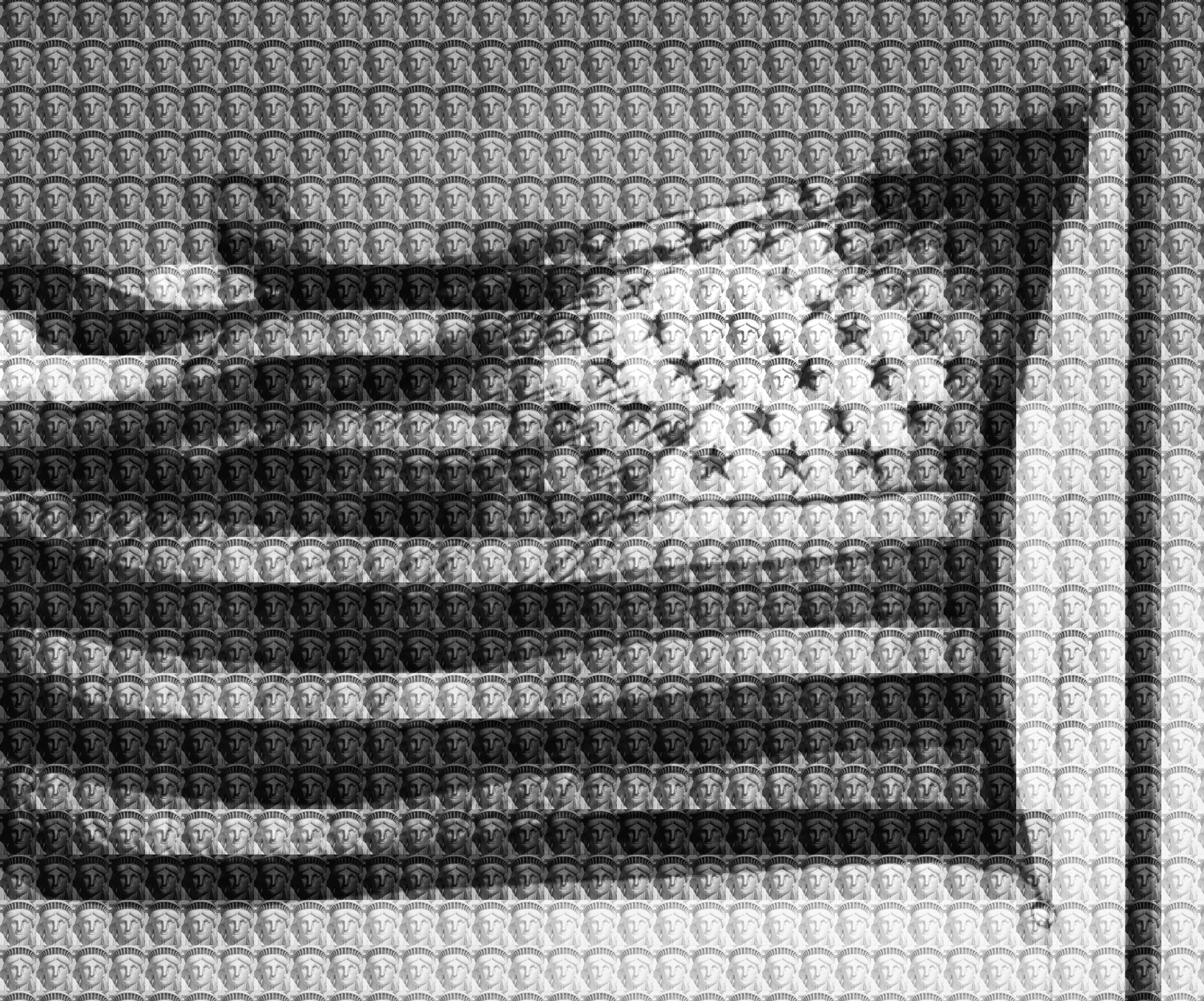 If I Can Dream Flag Vs. Liberty, after Mapplethorpe by Alex Guofeng Cao