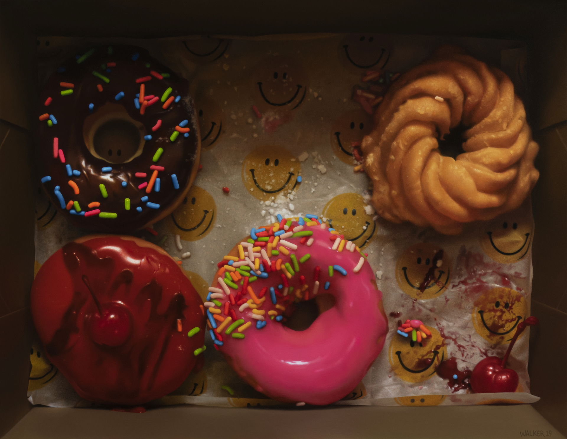 Donut Happy by Jason Walker