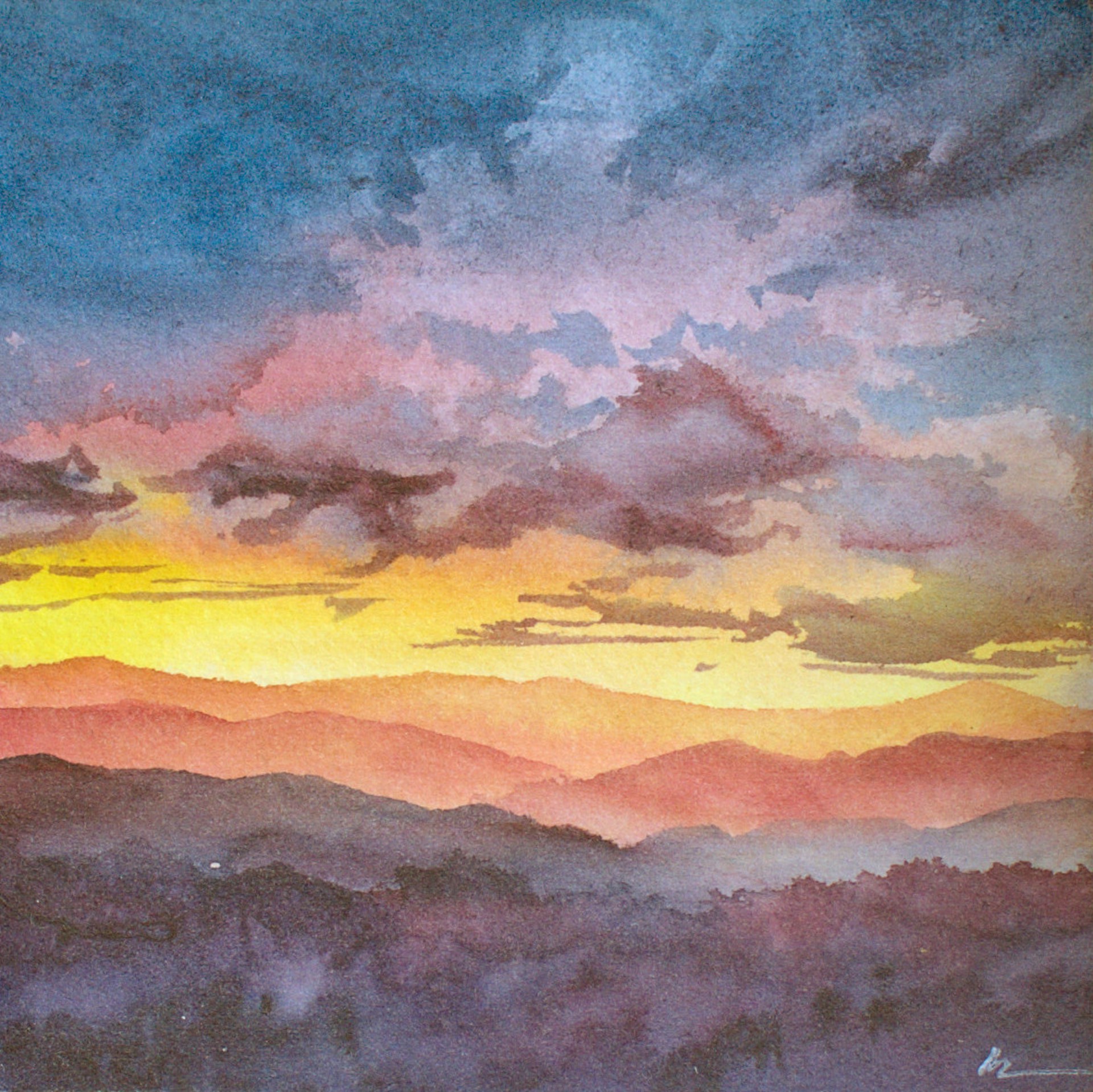Sunrise # 5 by Bronwen McCormick
