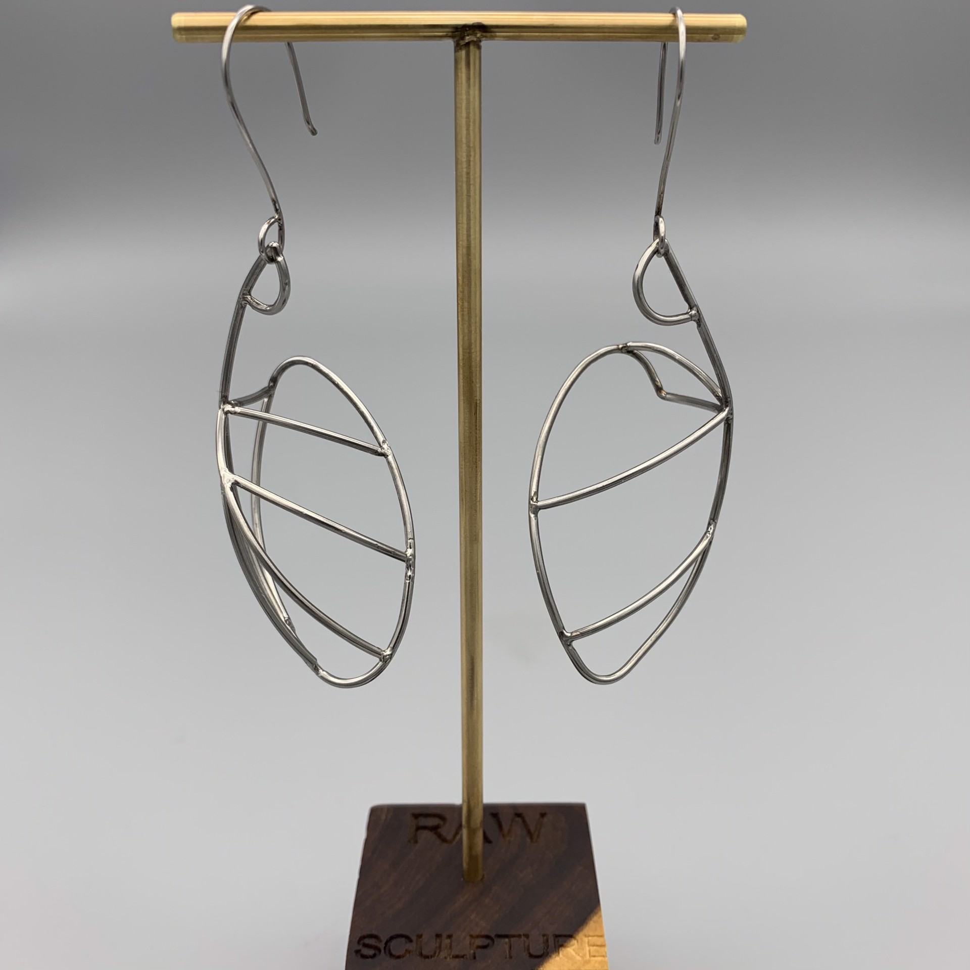 Stainless Steel 316 Earrings by Reuben Williams