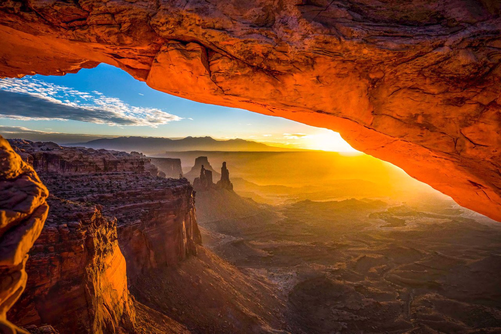 Sunrise, Mesa Arch by Tim Truby