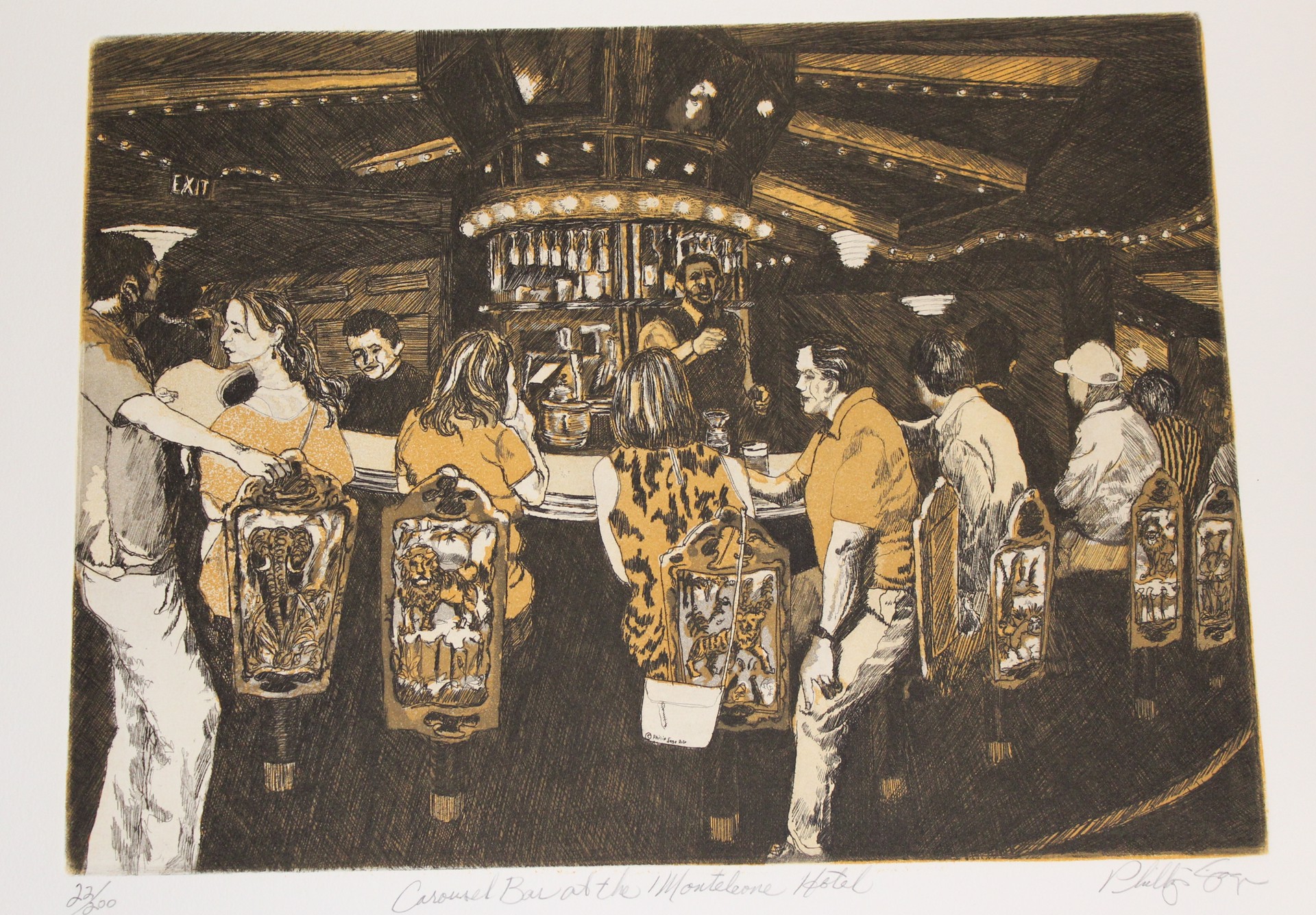 Carousel Bar at the Monteleone Hotel by Phillip Sage