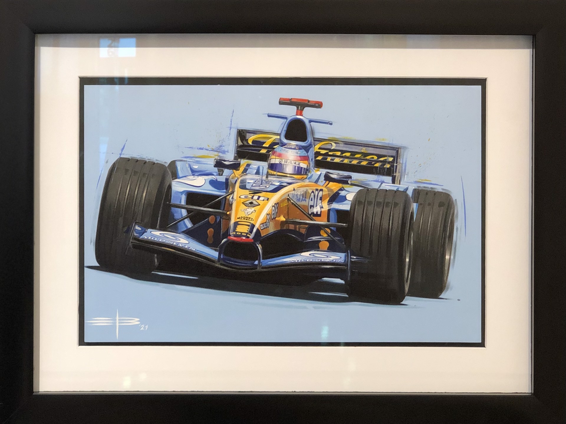 "Formula 1 Renault" by Emile Bouret