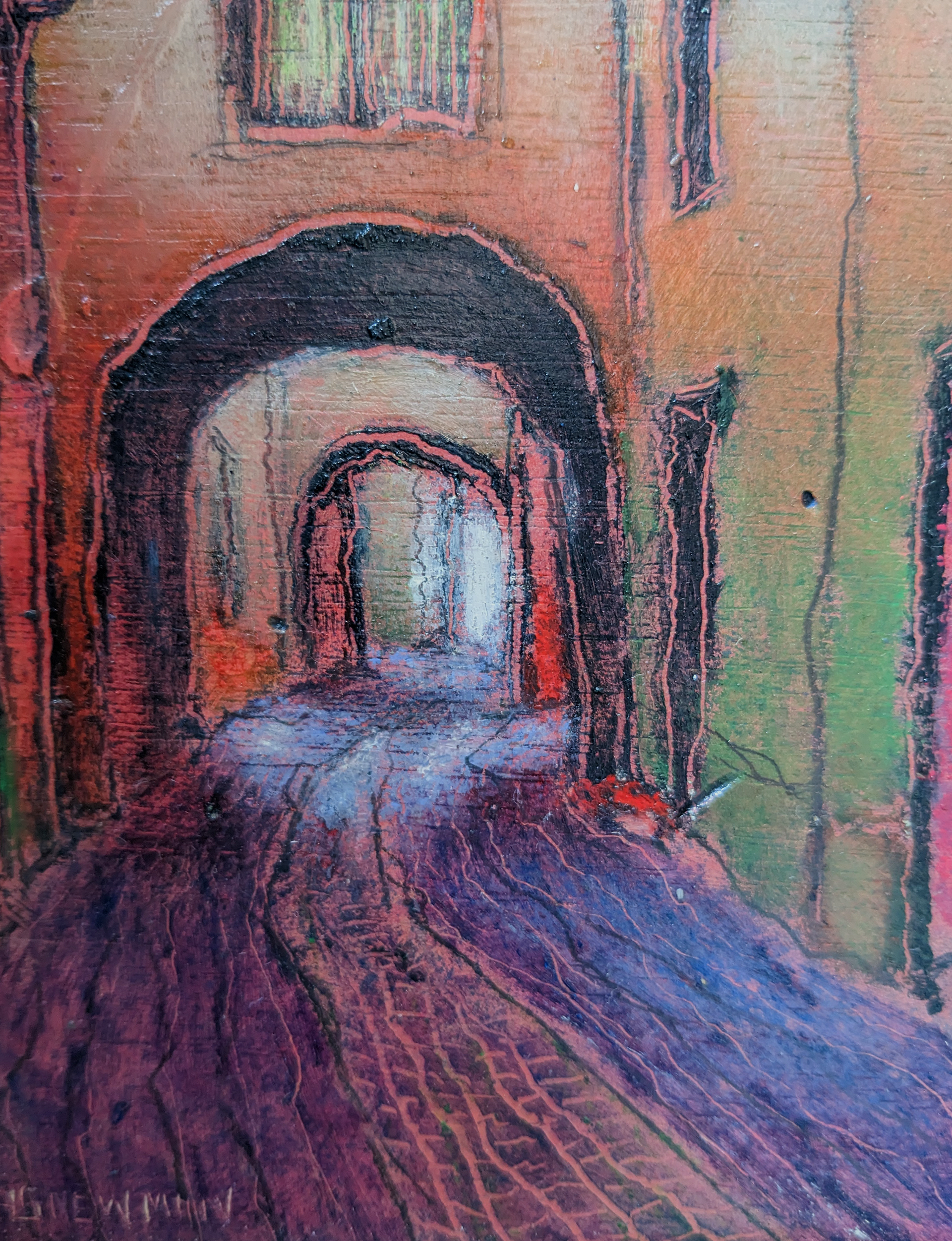 Passage with Arches (Tresques) by Andy Newman