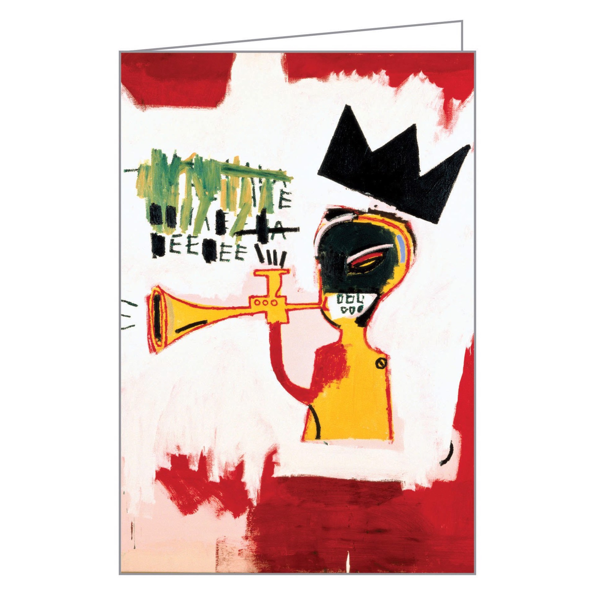 Jean-Michel Basquiat FlipTop Notecard Box by Jean-Michel Basquiat