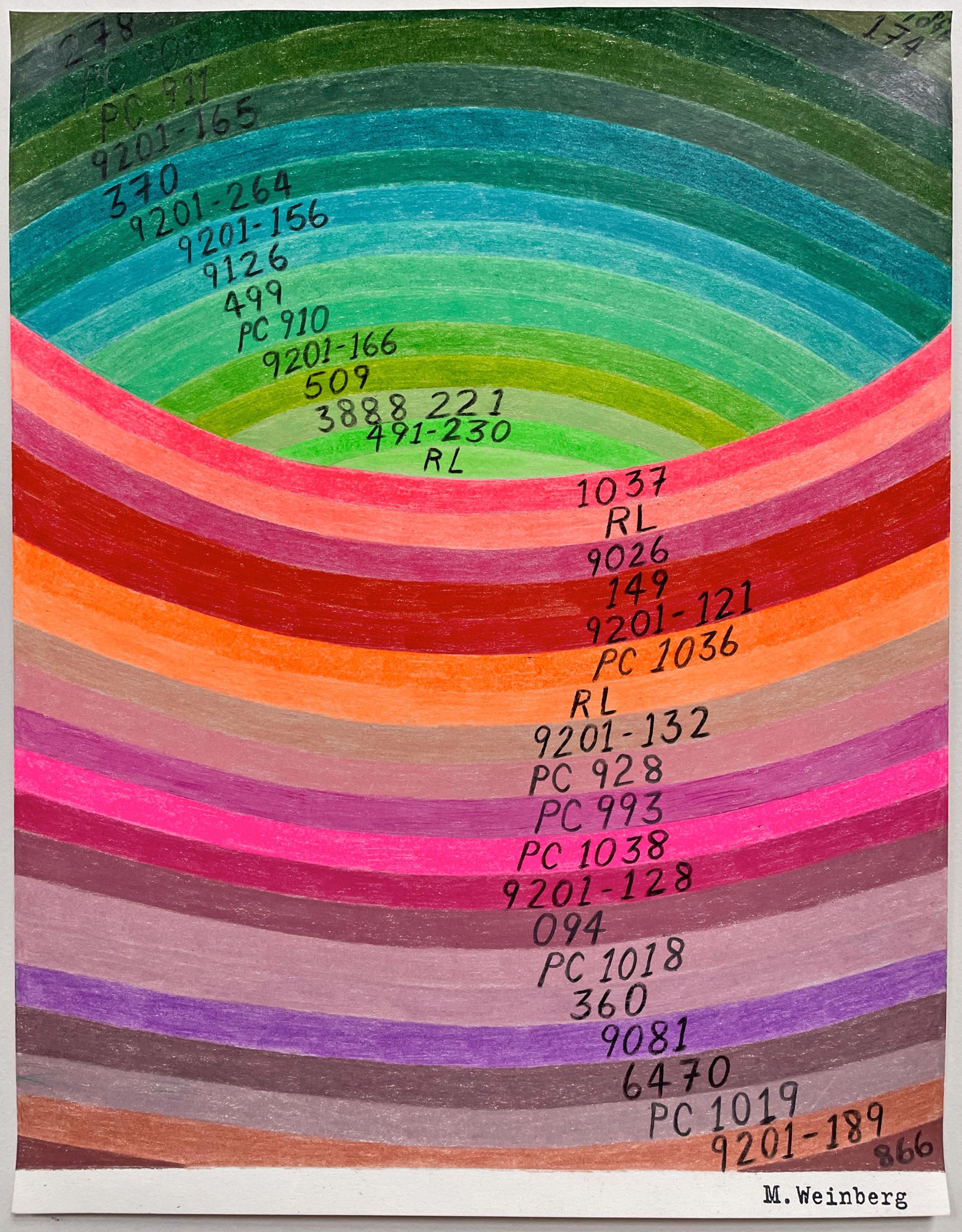 Theoretical Color PC1096-866 by Michelle Weinberg
