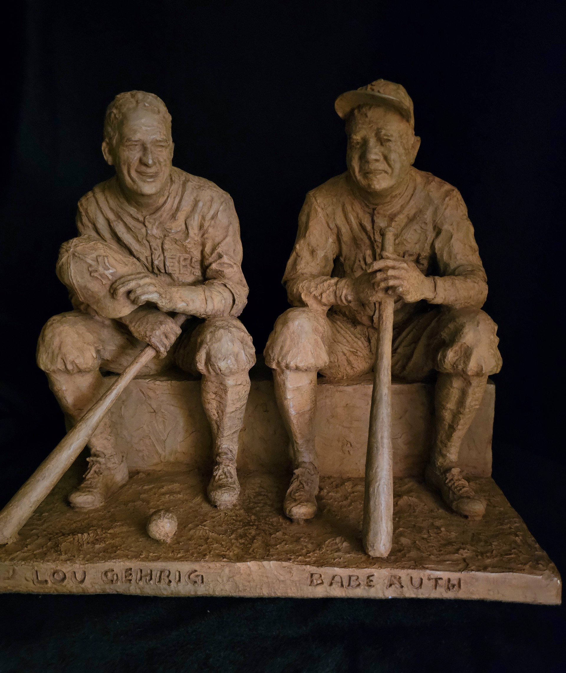 Babe & Lou (Maquette Size) (Edition of 30) by Scott Rogers