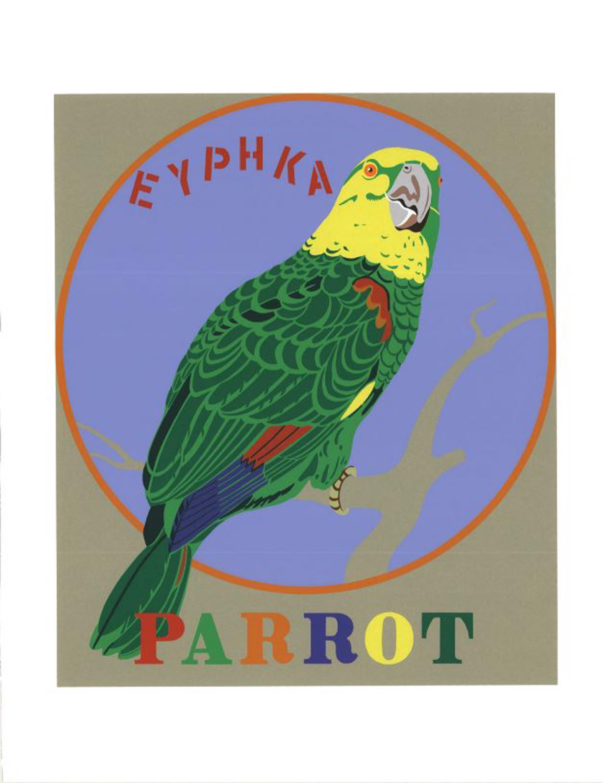 Parrot from The American Dream Portfolio by Robert Indiana