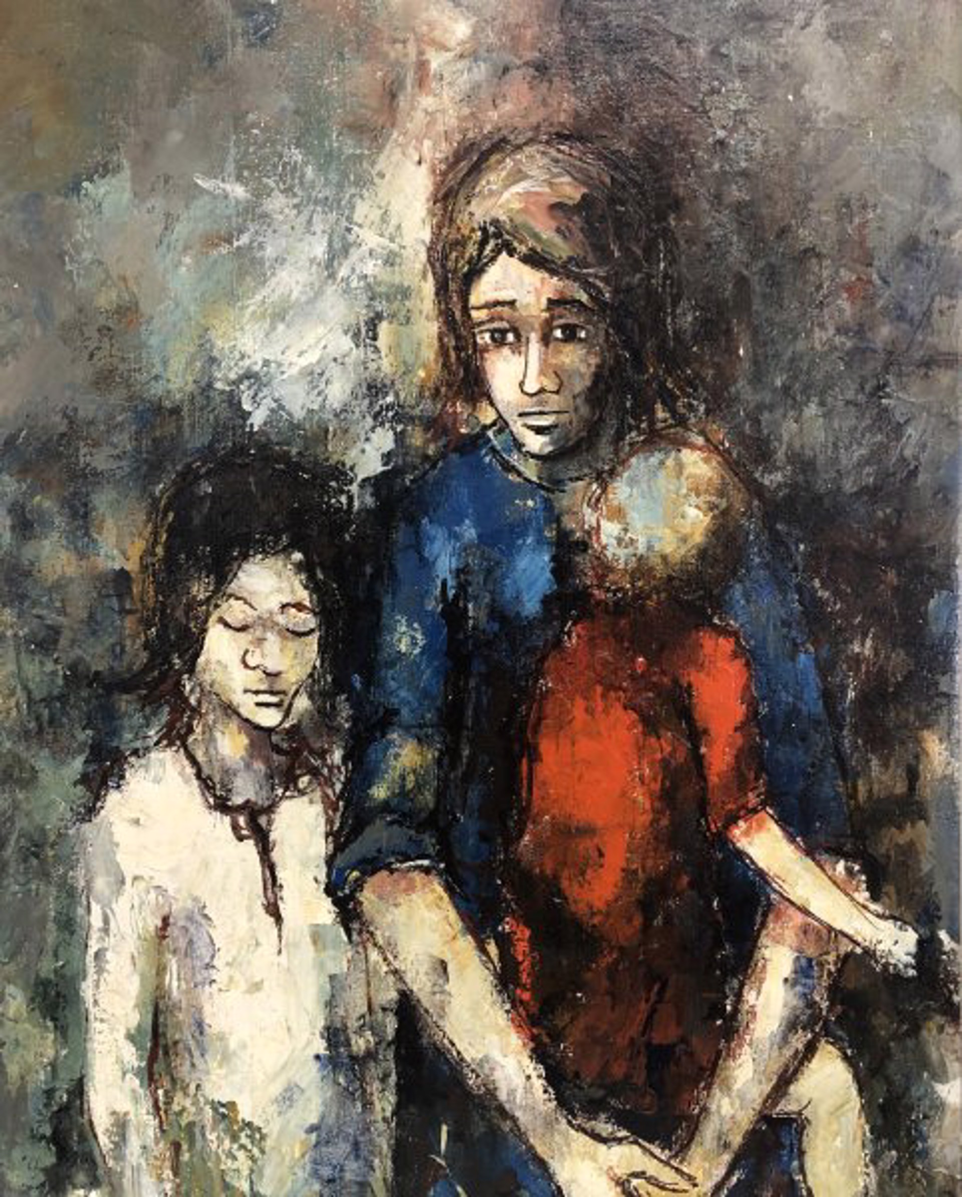 Mother and Children by Manuel Bunuel