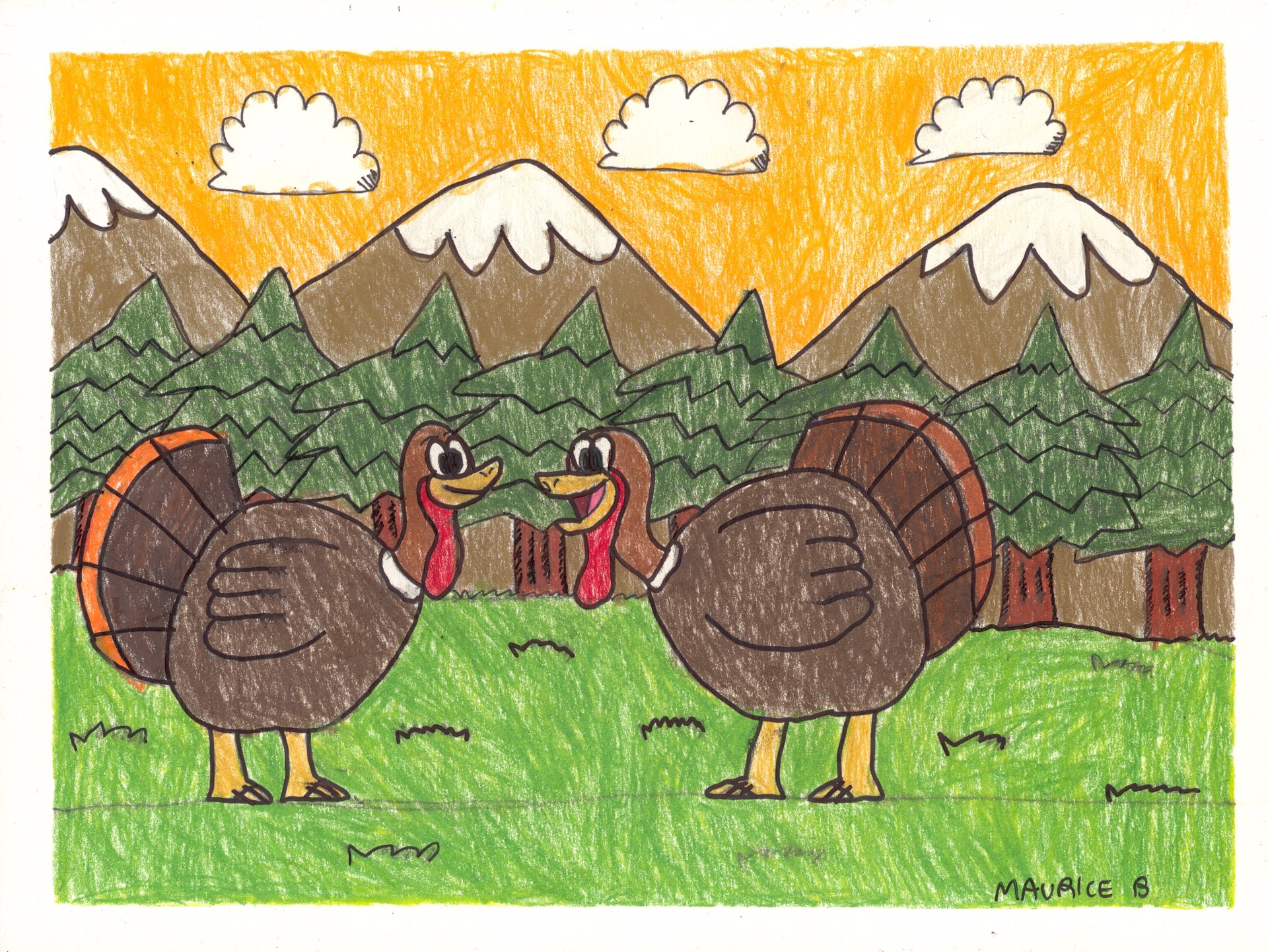 Turkey Woods by Maurice Barnes