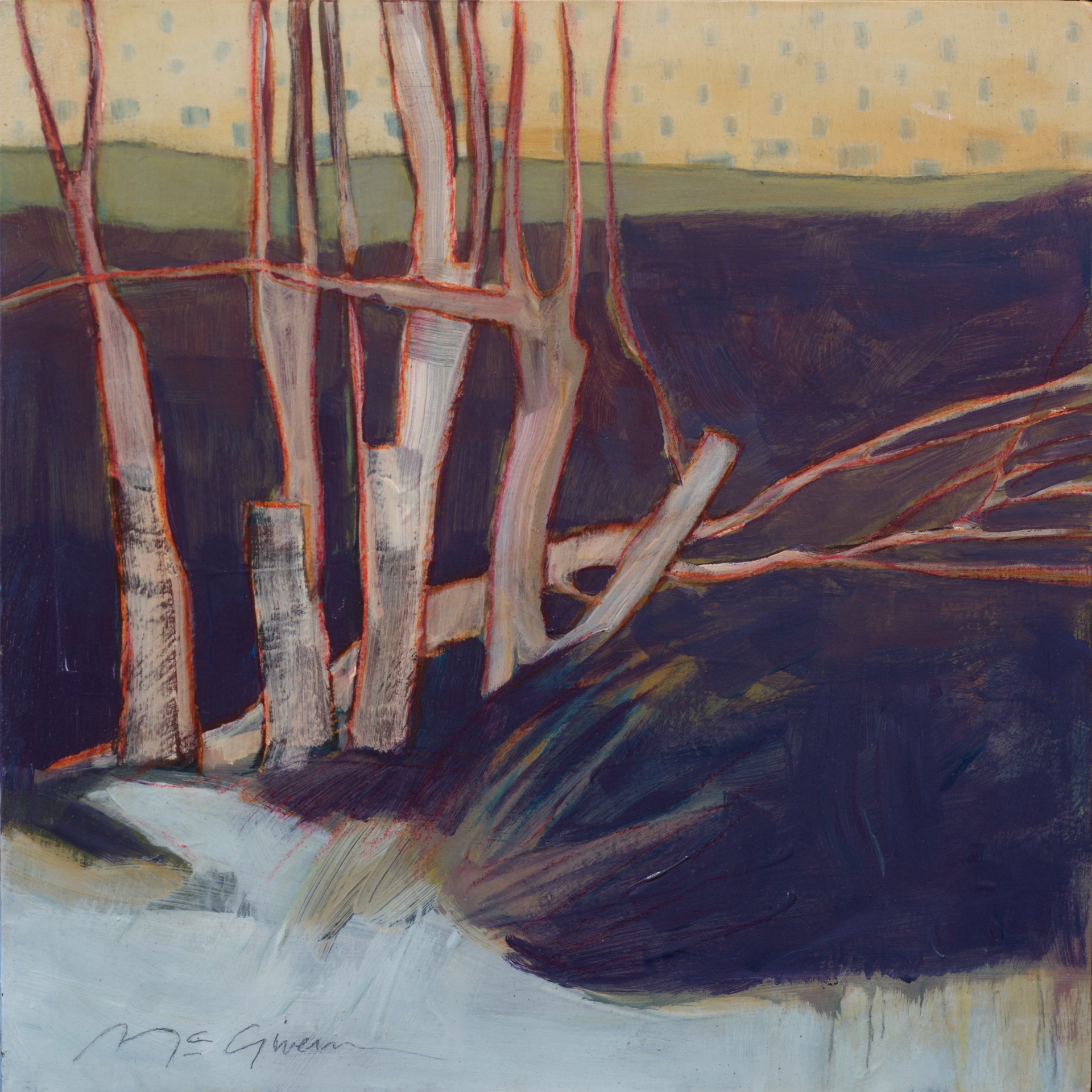 White Birch by Peggy McGivern