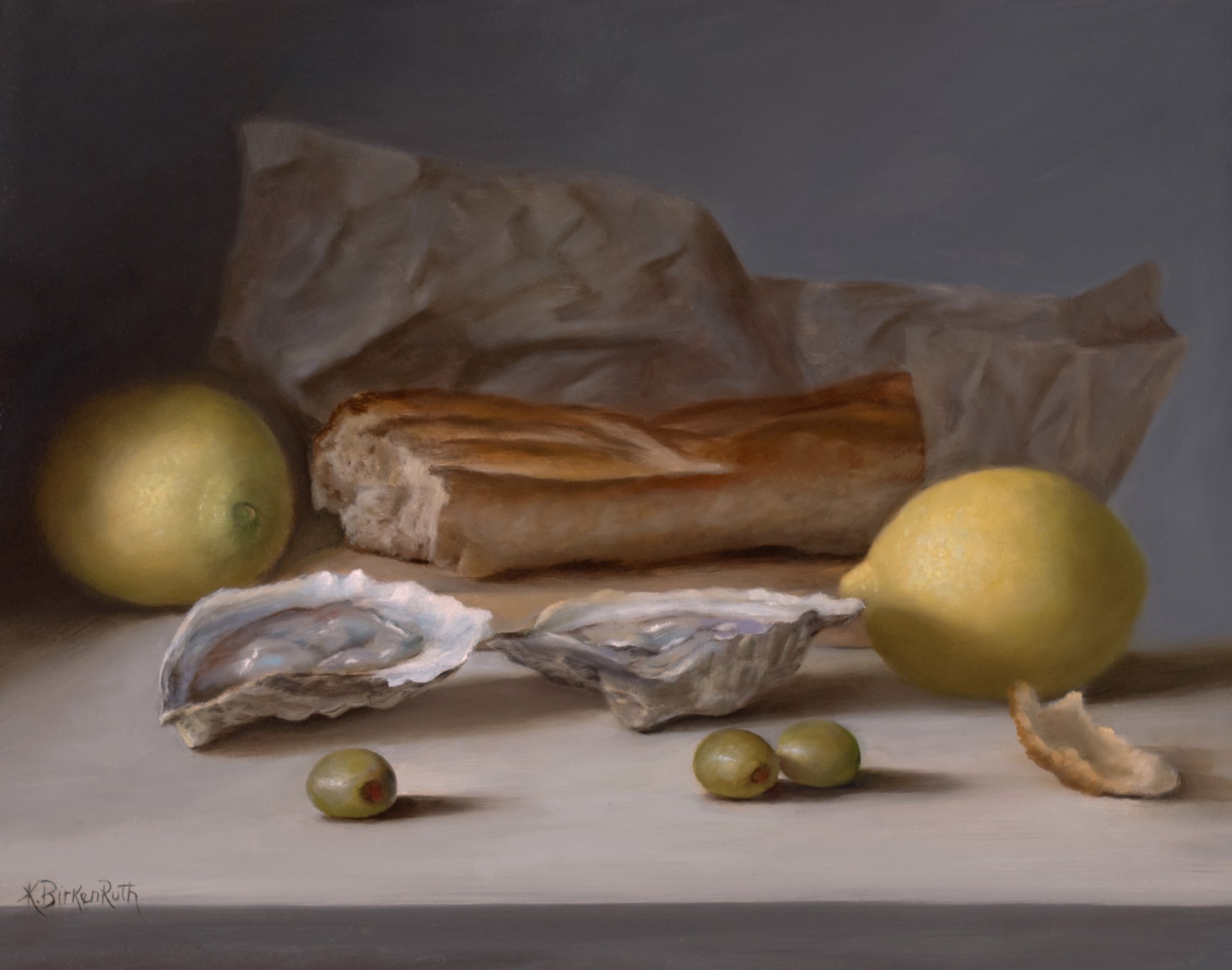 Oyster Snack by Kelly Birkenruth