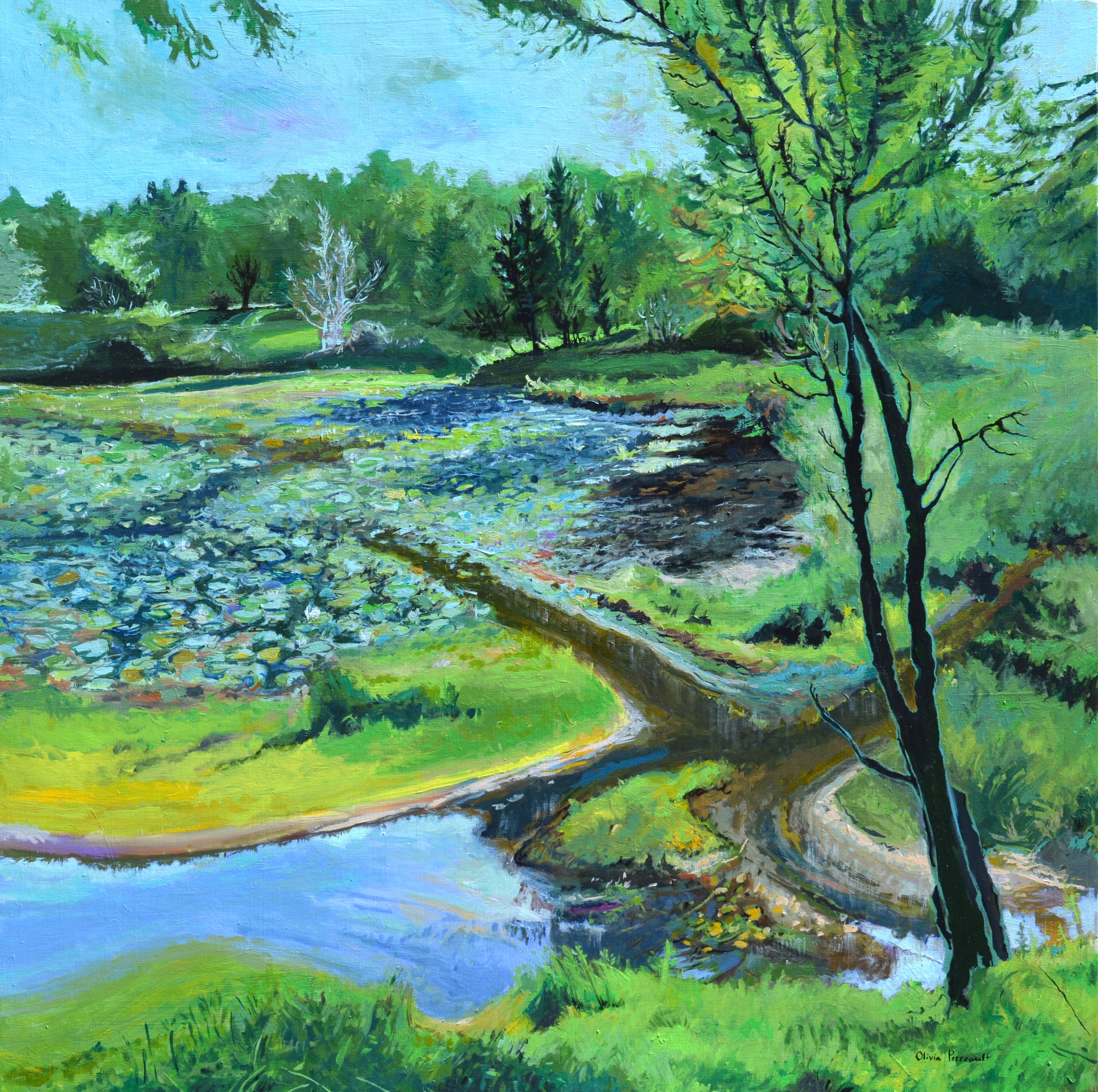 Bass Lake by Olivia Perreault