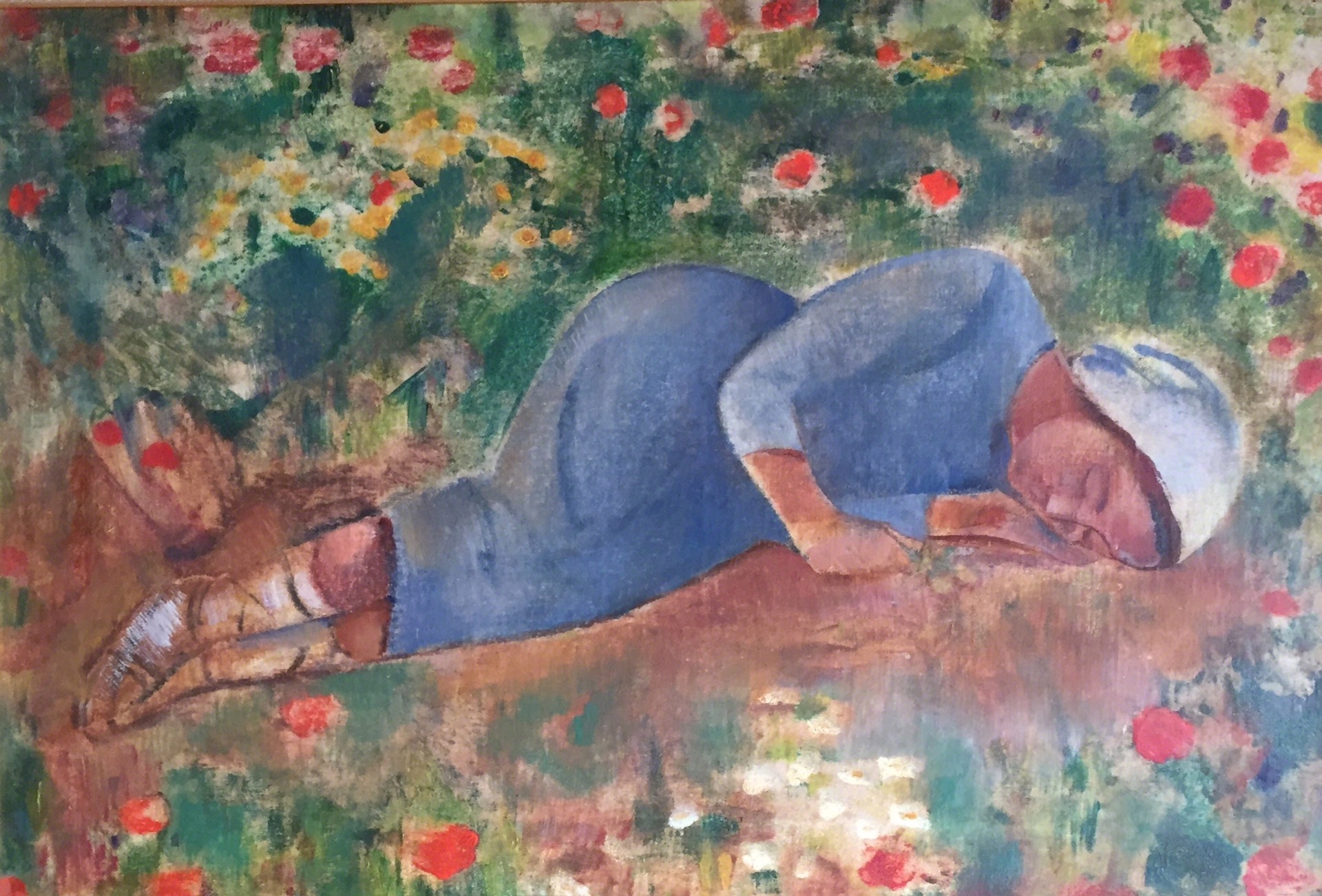Asleep In the Poppies by Maurice Sterne